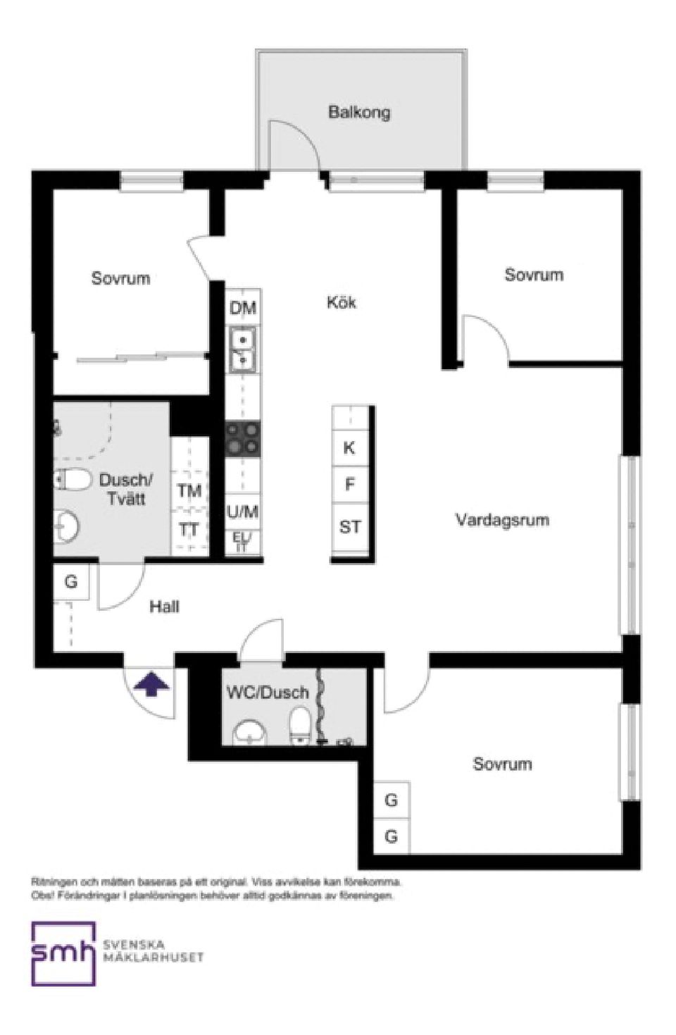 Bostadsrätt, Beckombergavägen 215, Bromma / Beckomberga, Stockholm