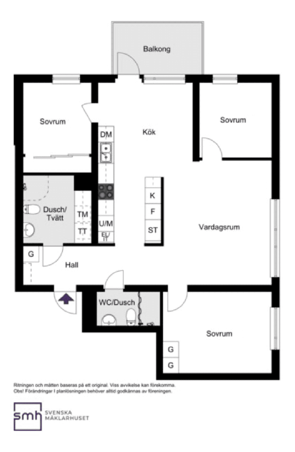 Bostadsrätt, Beckombergavägen 215, Bromma / Beckomberga, Stockholm