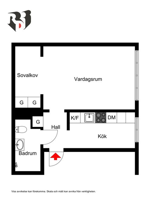 Bostadsrätt, Församlingsgatan 2, Söder, Helsingborg