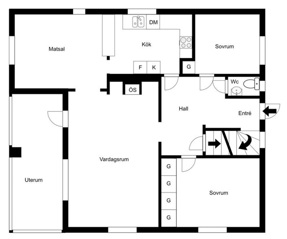 Villa, Silfverstolpes gata 2, Nordanby, Västerås
