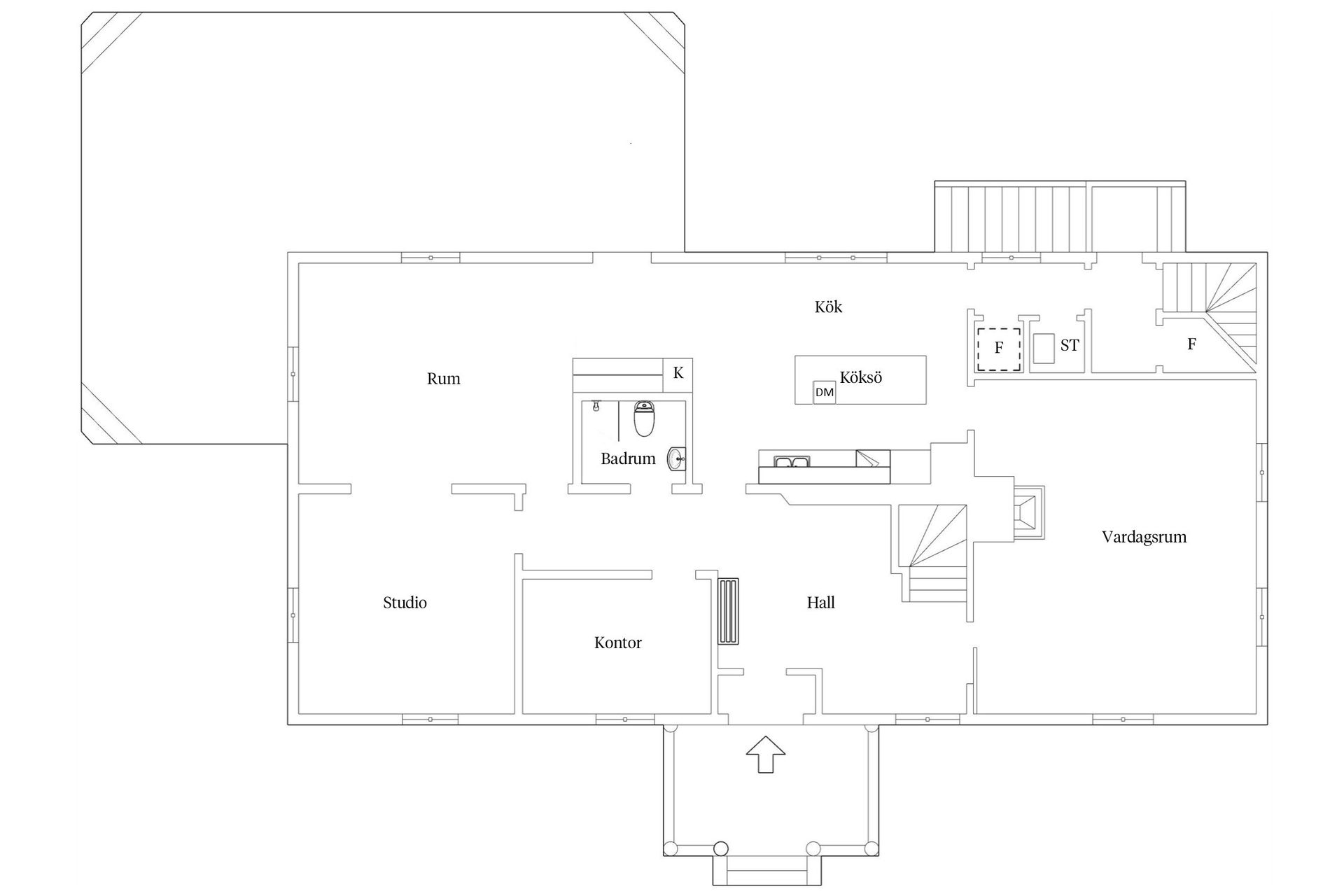 Villa, Lenhovda Gripagården, Lenhovda, Uppvidinge