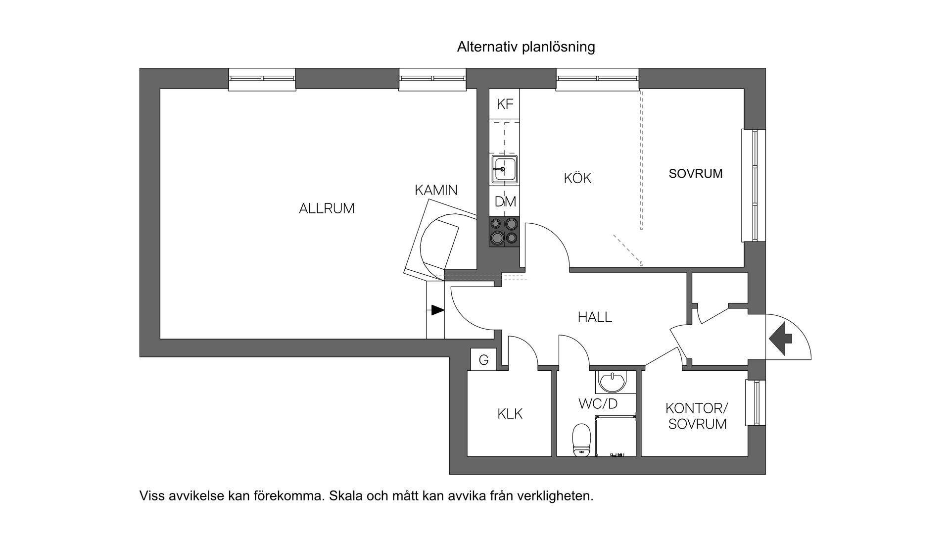Bostadsrätt, Skogsvägen 23, Centralt - Aroslund, Västerås