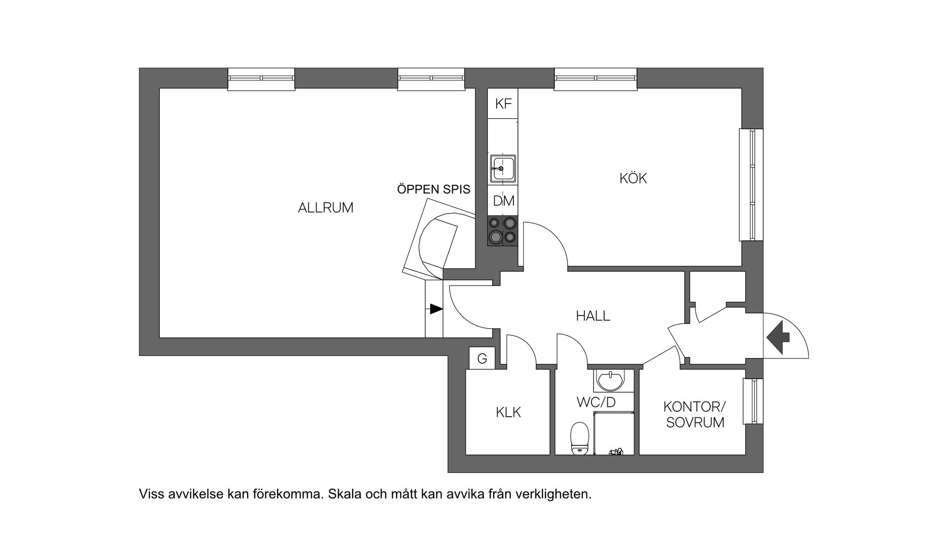 Bostadsrätt, Skogsvägen 23, Centralt - Aroslund, Västerås