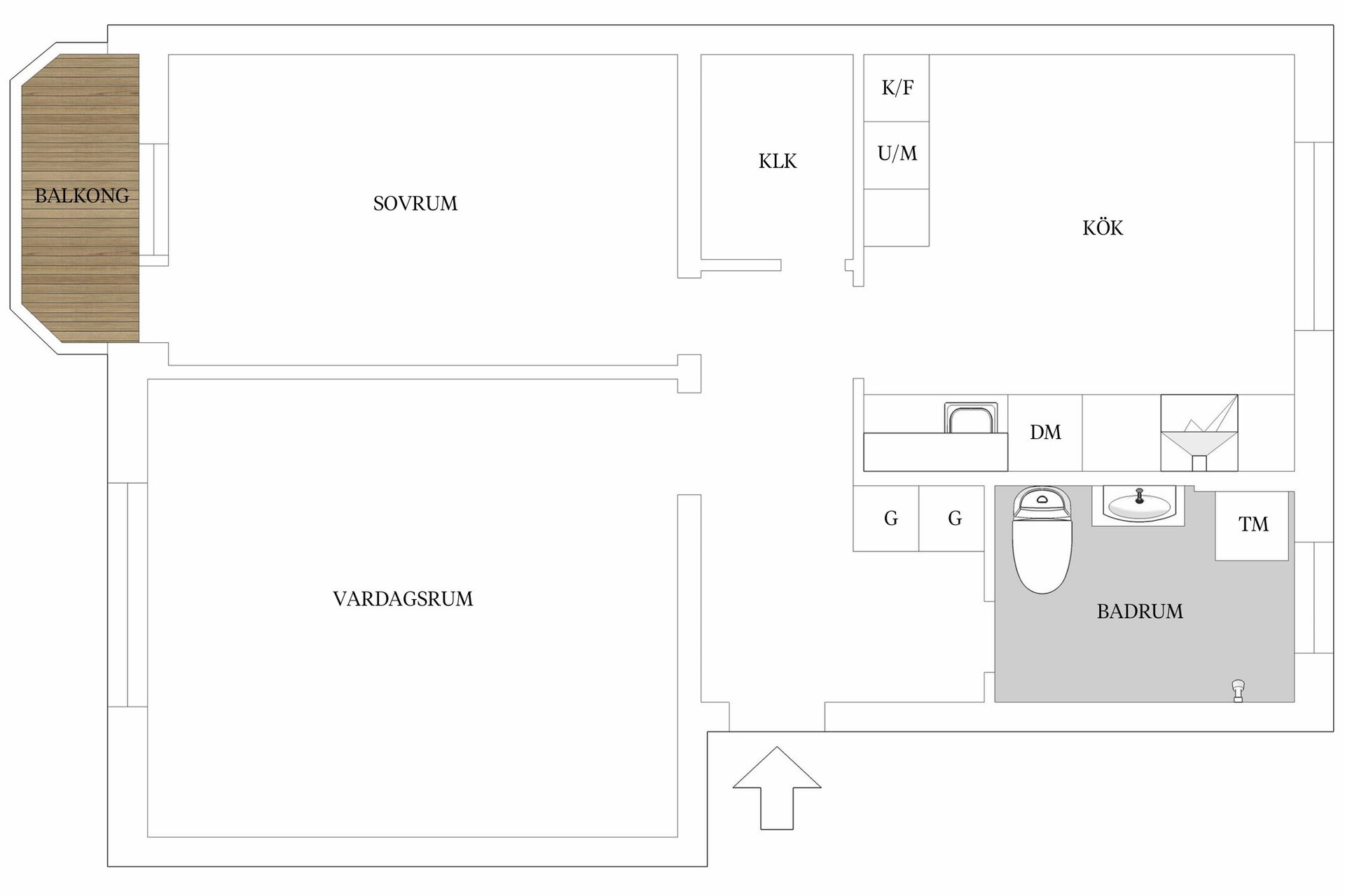 Bostadsrätt, Vantgatan 3 E, Majorna - Gråberget, Göteborg