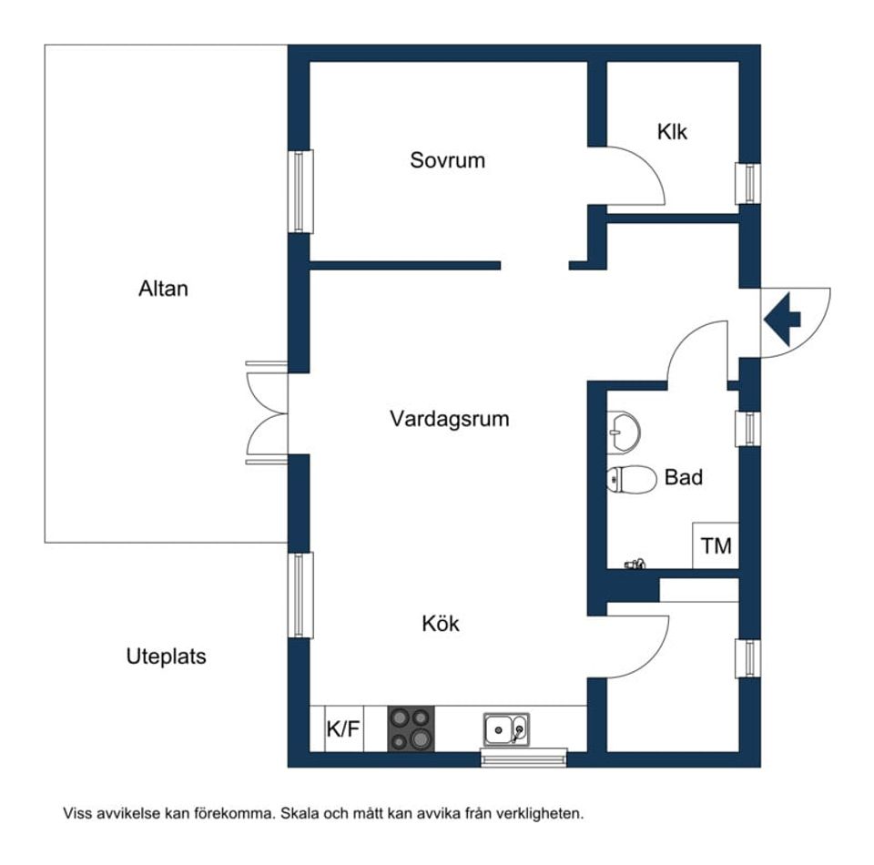 Bostadsrätt, Laudons Väg 2c, Märsta - Ekilla, Sigtuna