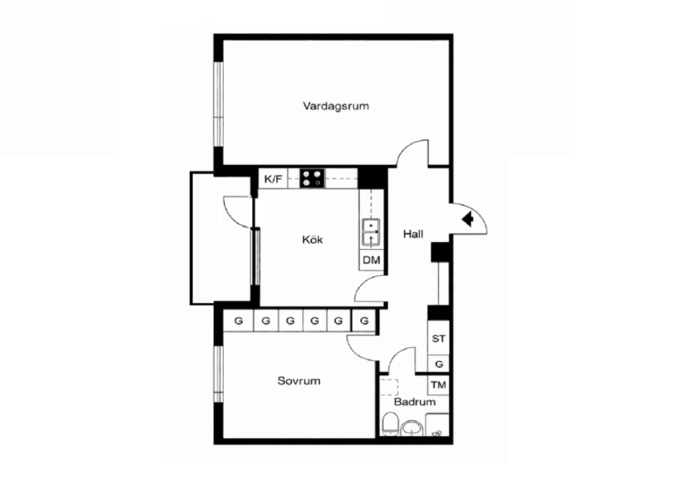 Bostadsrätt, Domarebacken 16, Alby, Botkyrka