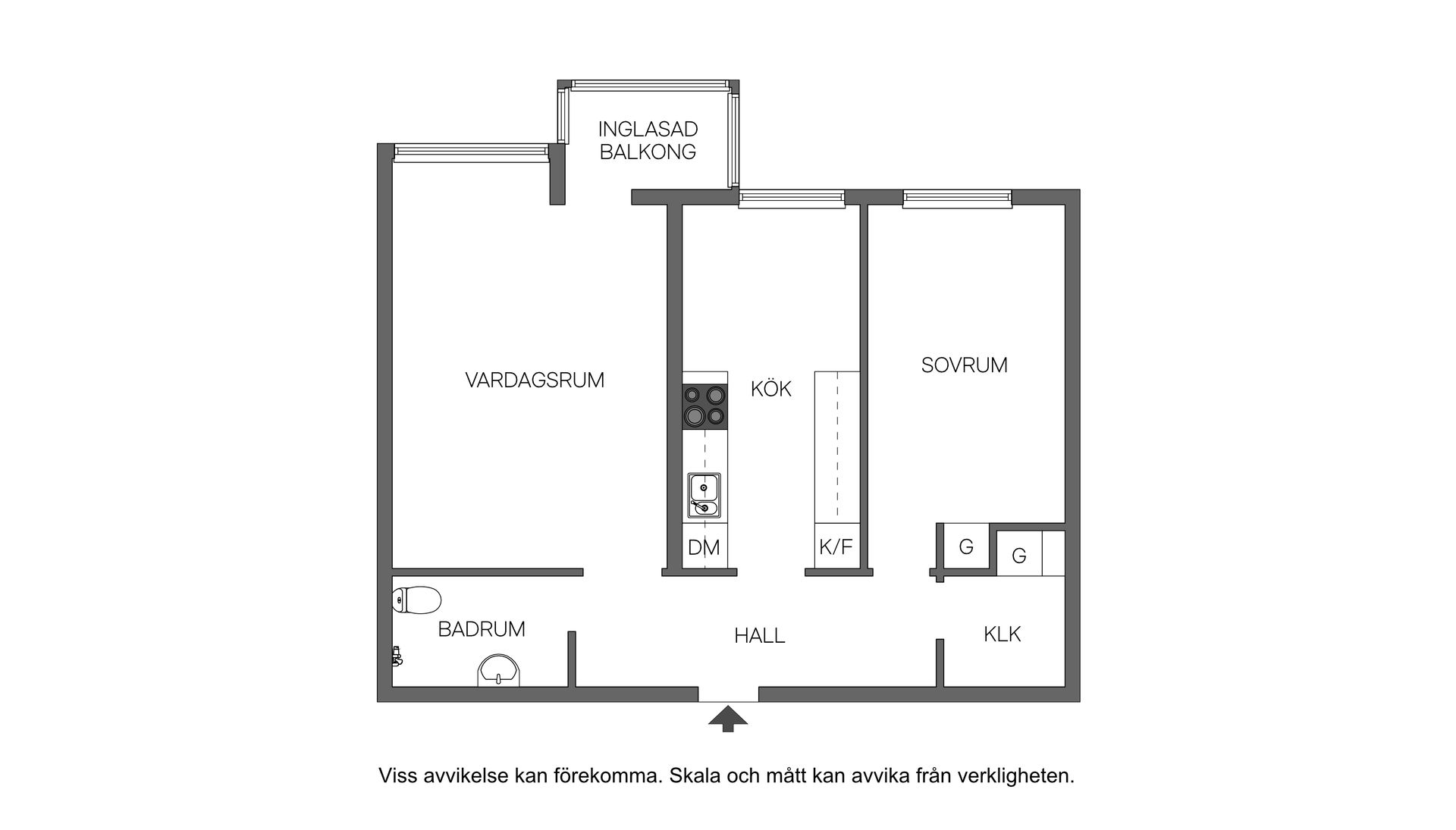 Bostadsrätt, Krongatan 7, Tunavallen, Eskilstuna