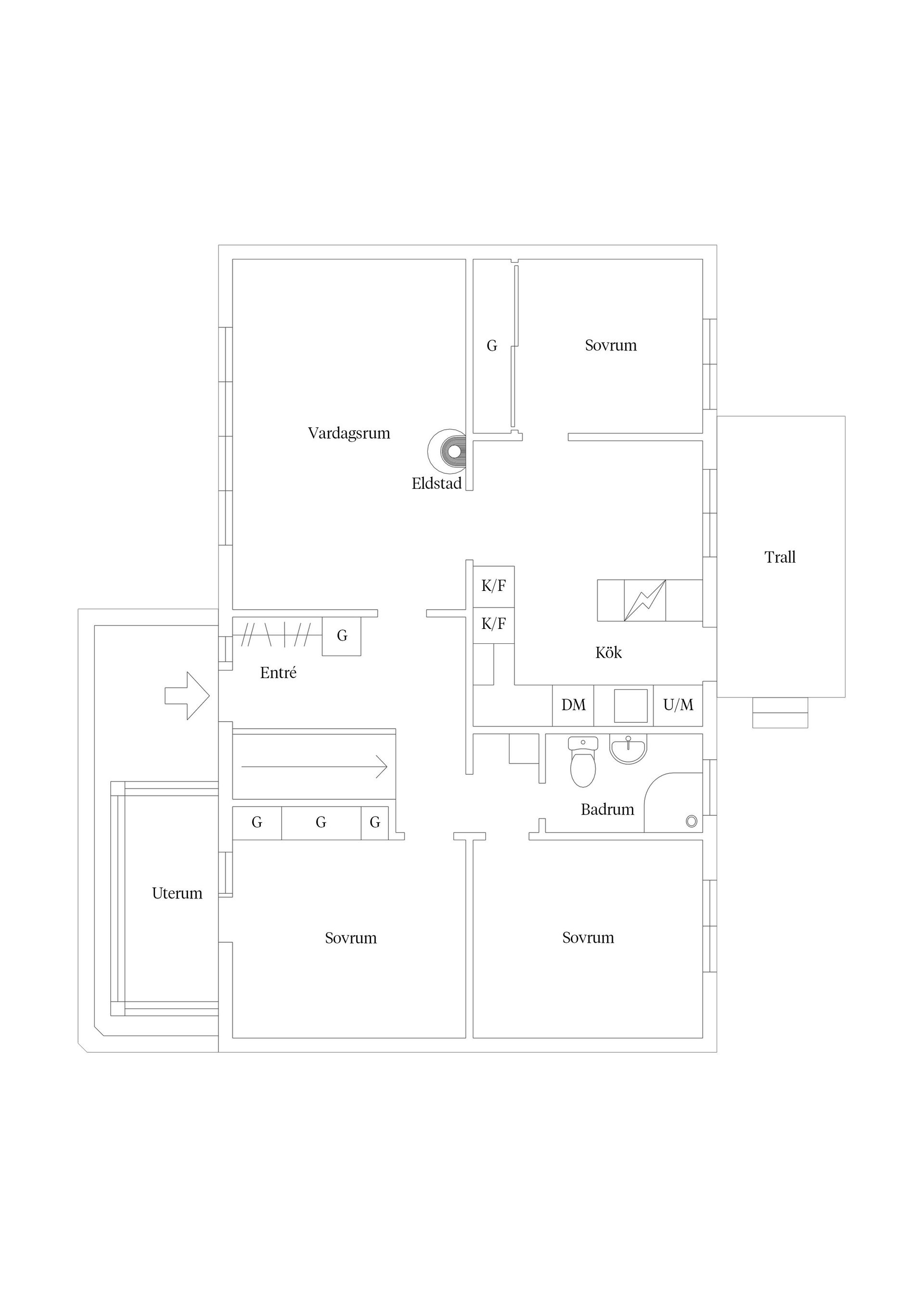 Villa, Jordgubbsgatan 21, Årsta, Uppsala