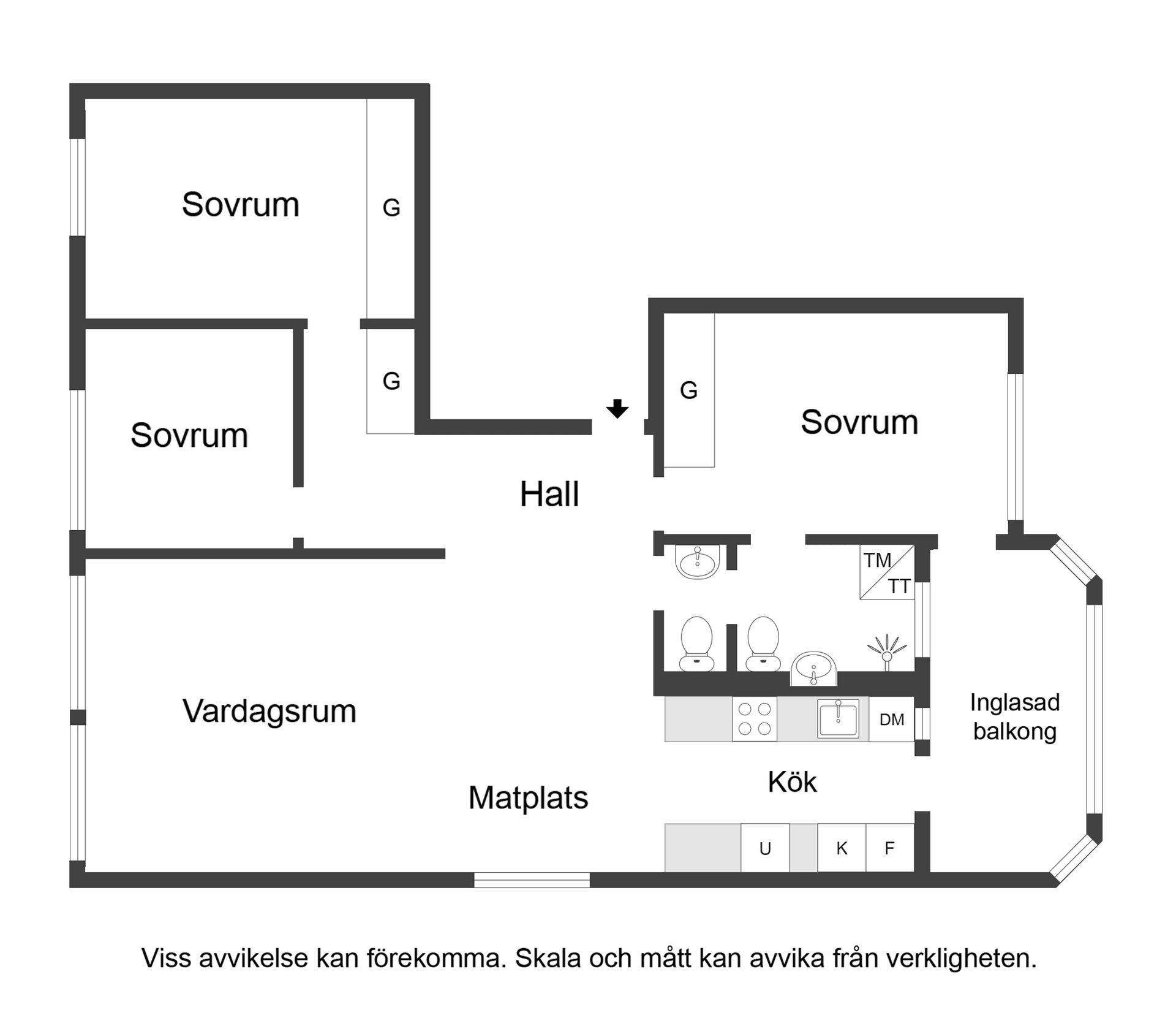 Bostadsrätt, Spjutgatan 16, Ektorp, Norrköping