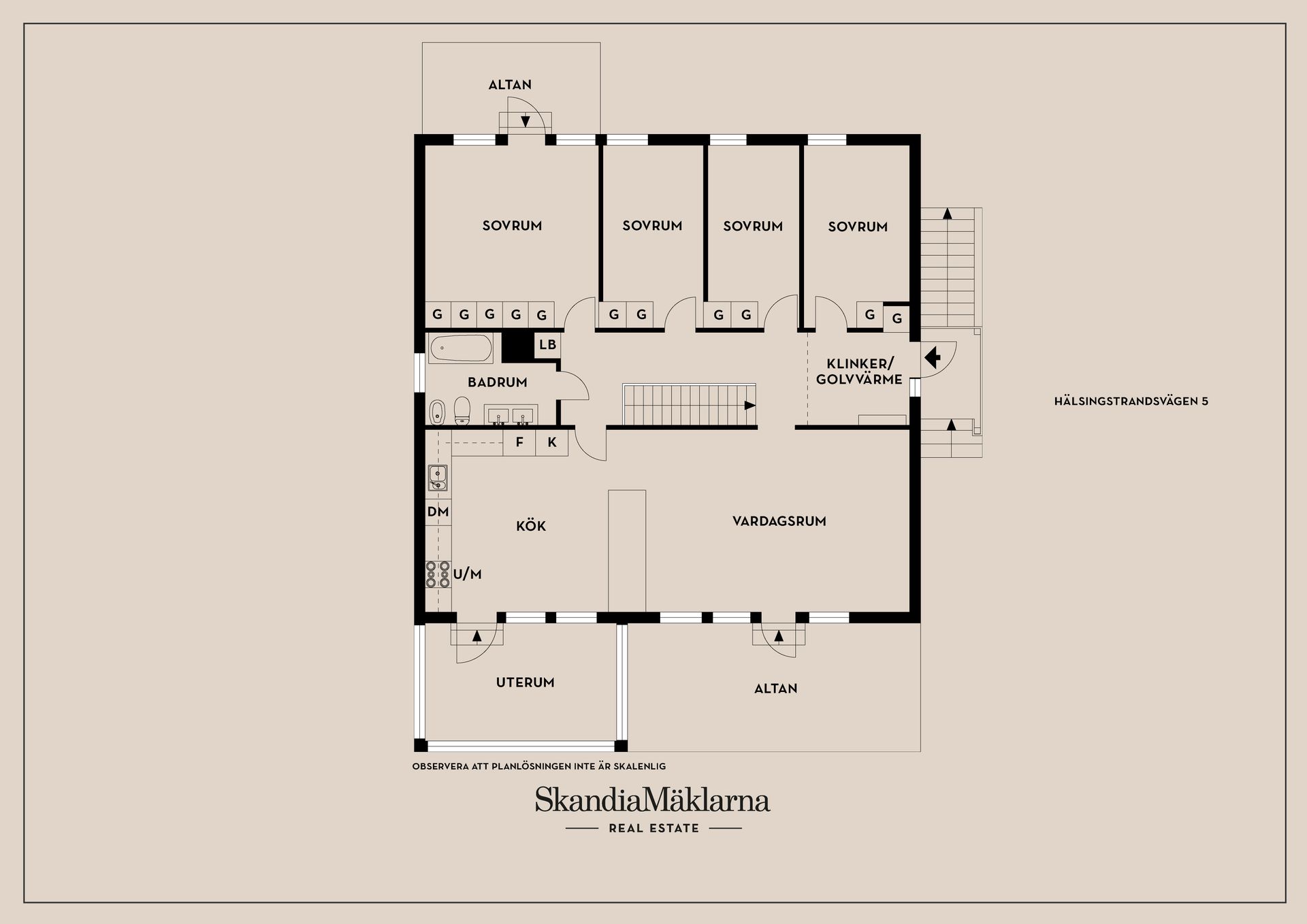 Villa, Hälsingstrandsvägen 5, Hälsinggården, Falun