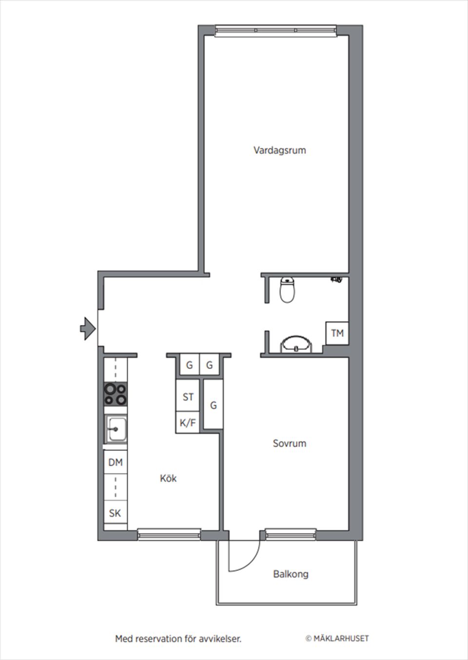 Bostadsrätt, Norra Kyrkogatan 14 A, Centrum, Härnösand