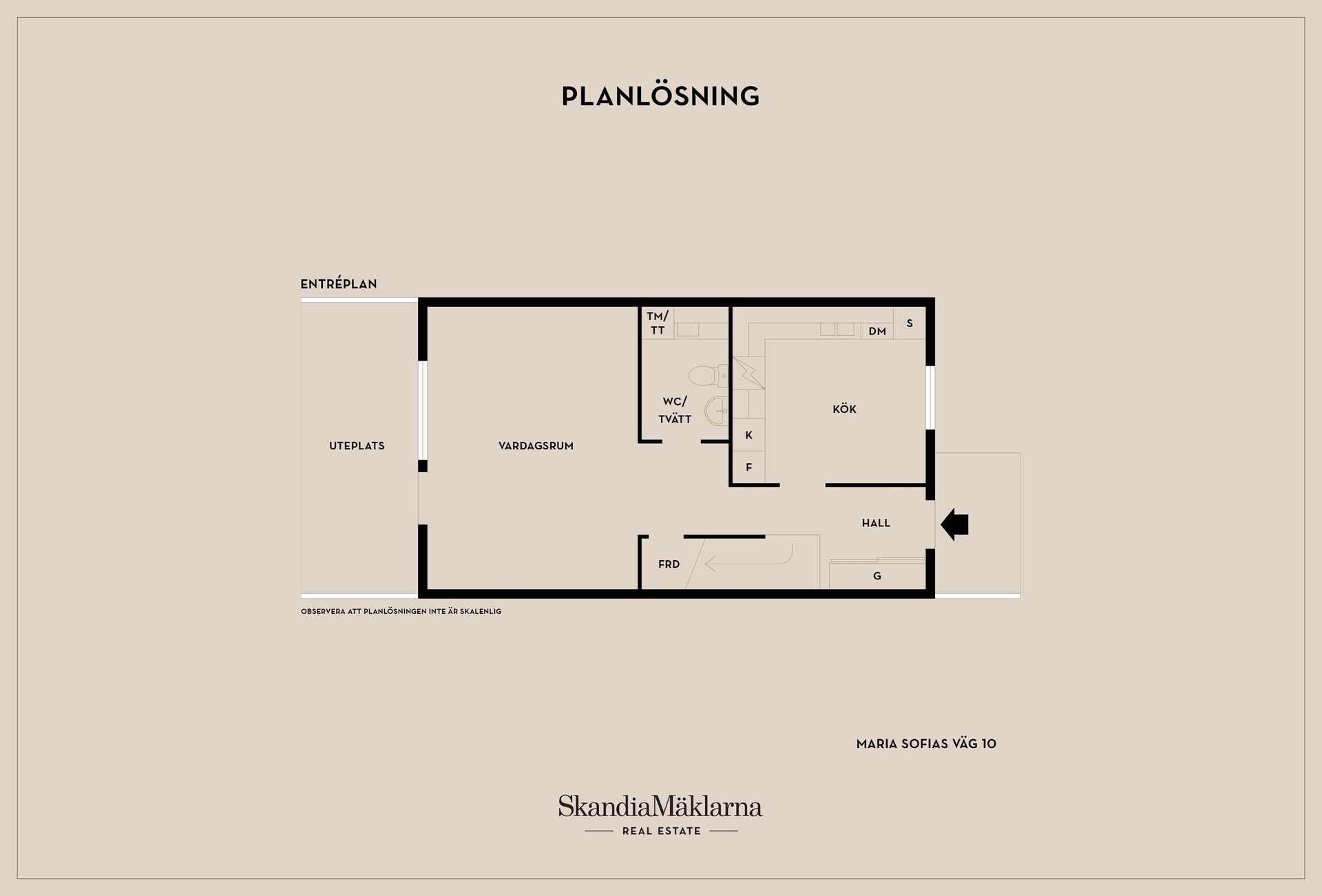 Radhus, Maria Sofias väg 10, Tyresö Strand, Tyresö