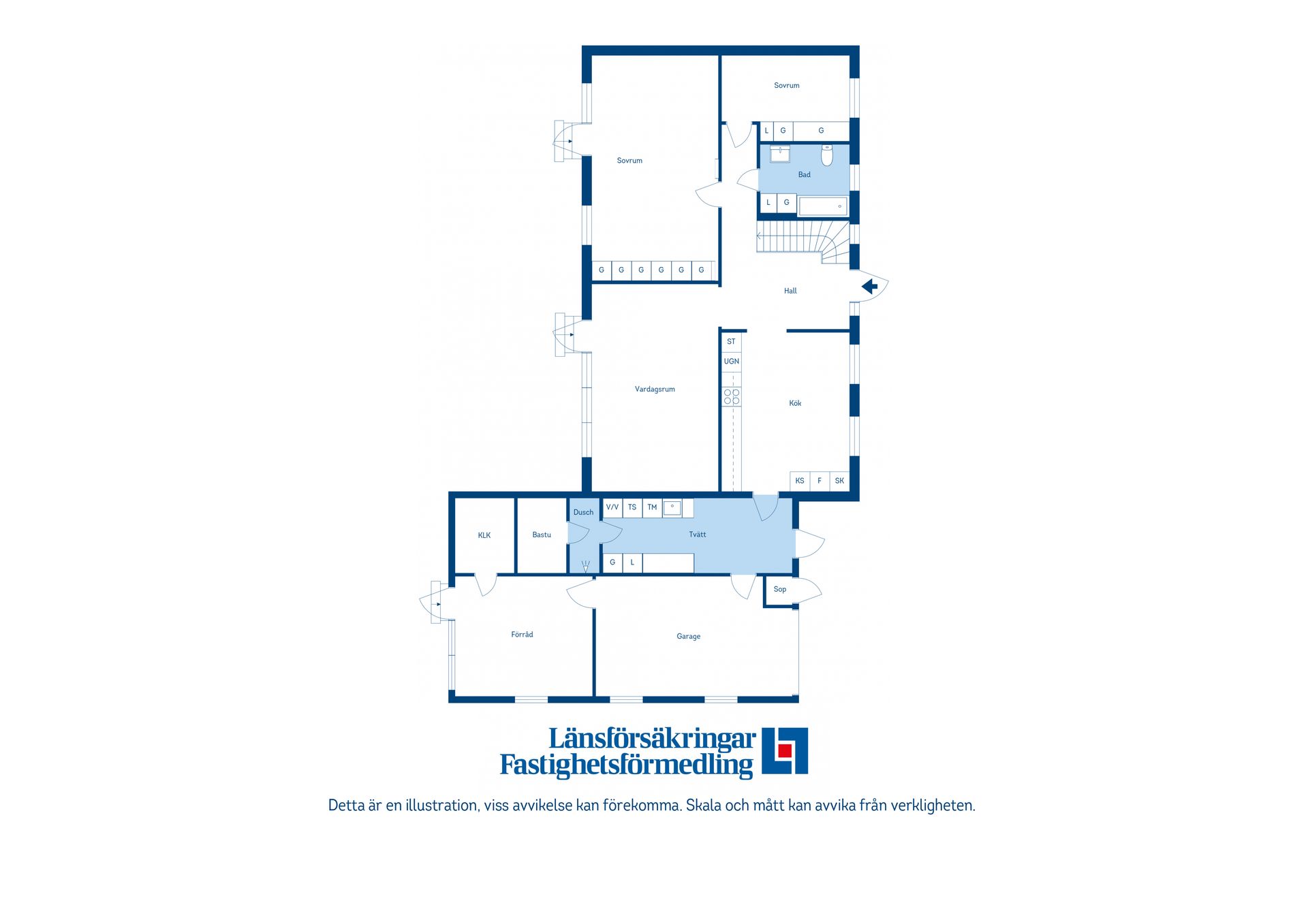 Villa, Vindstigen 30, Morö Backe, Skellefteå