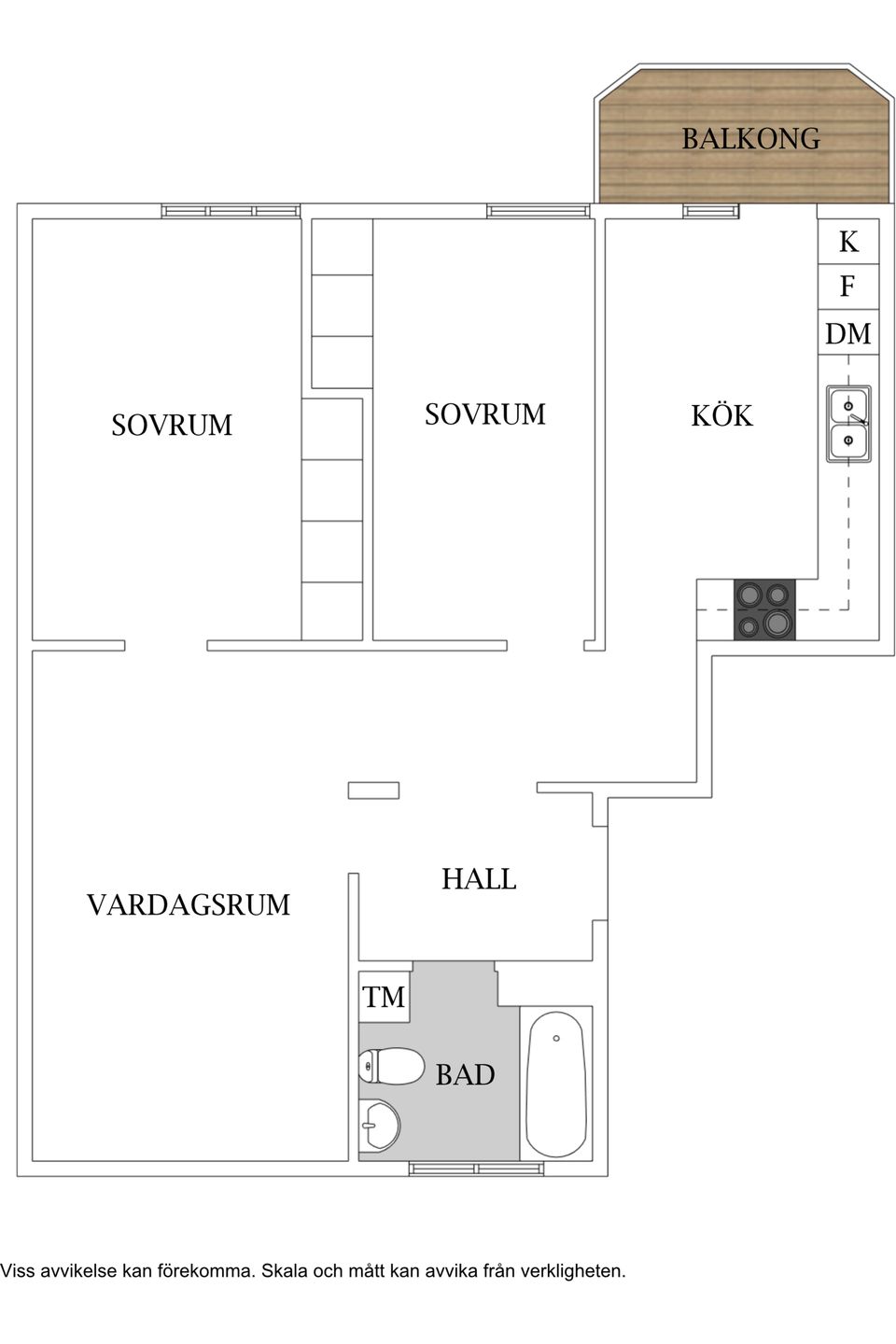 Bostadsrätt, Nordbanegatan 35, Centralt - Väster, Halmstad