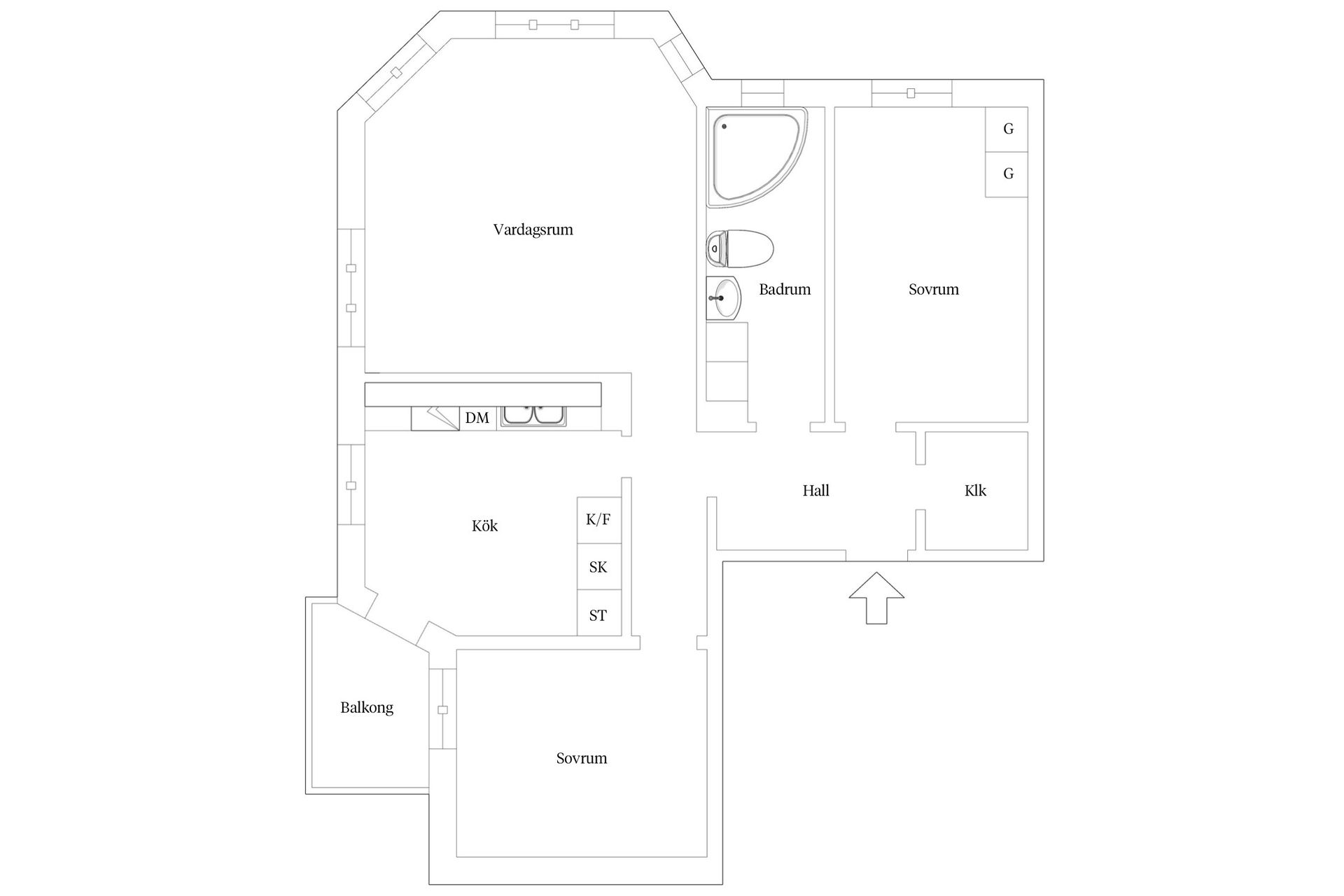 Bostadsrätt, Norra Kyrkogatan 8, Helsingborg - Centrum, Helsingborg