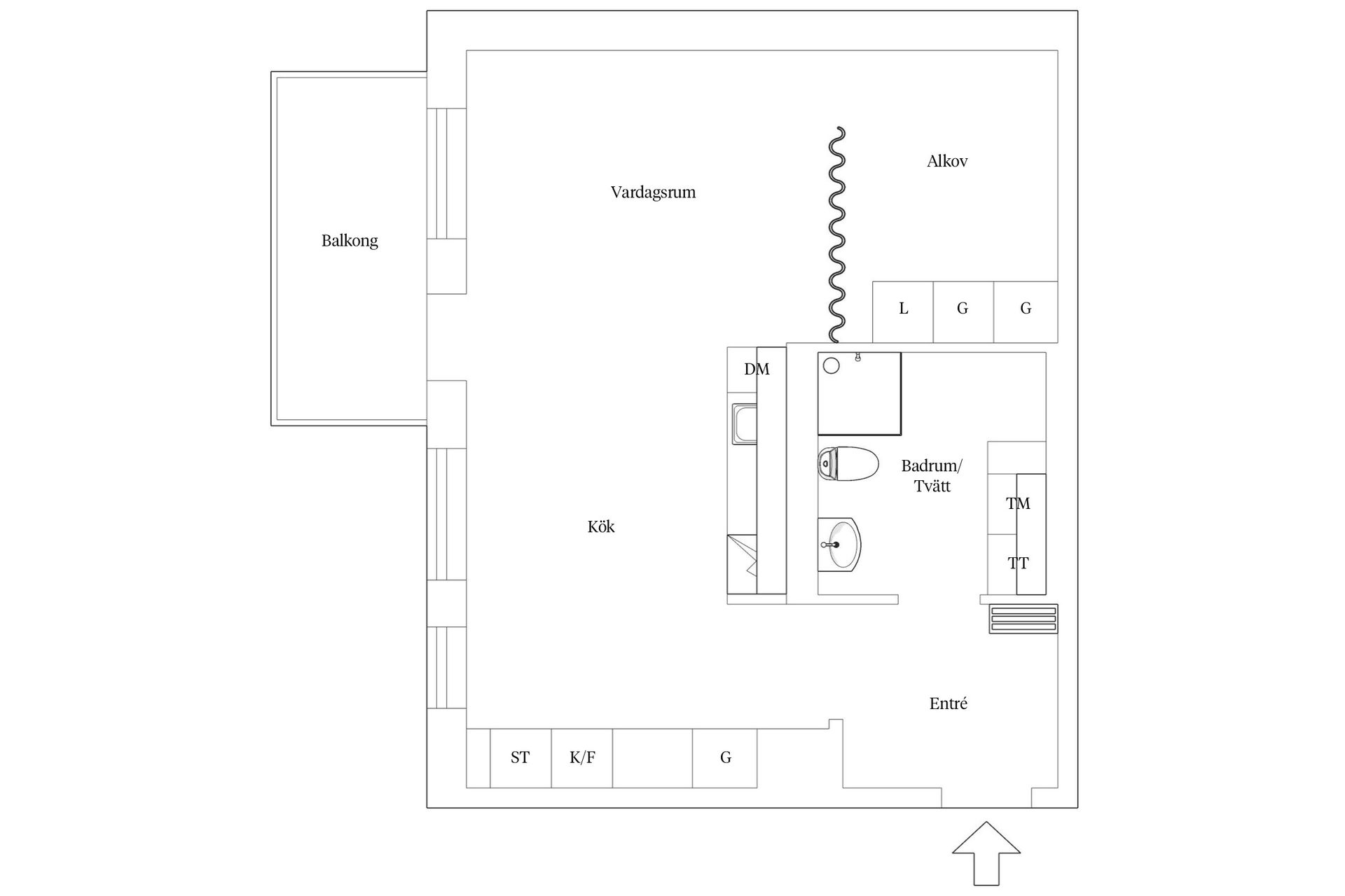 Bostadsrätt, Finalgatan 5, Arenaparken, Lund