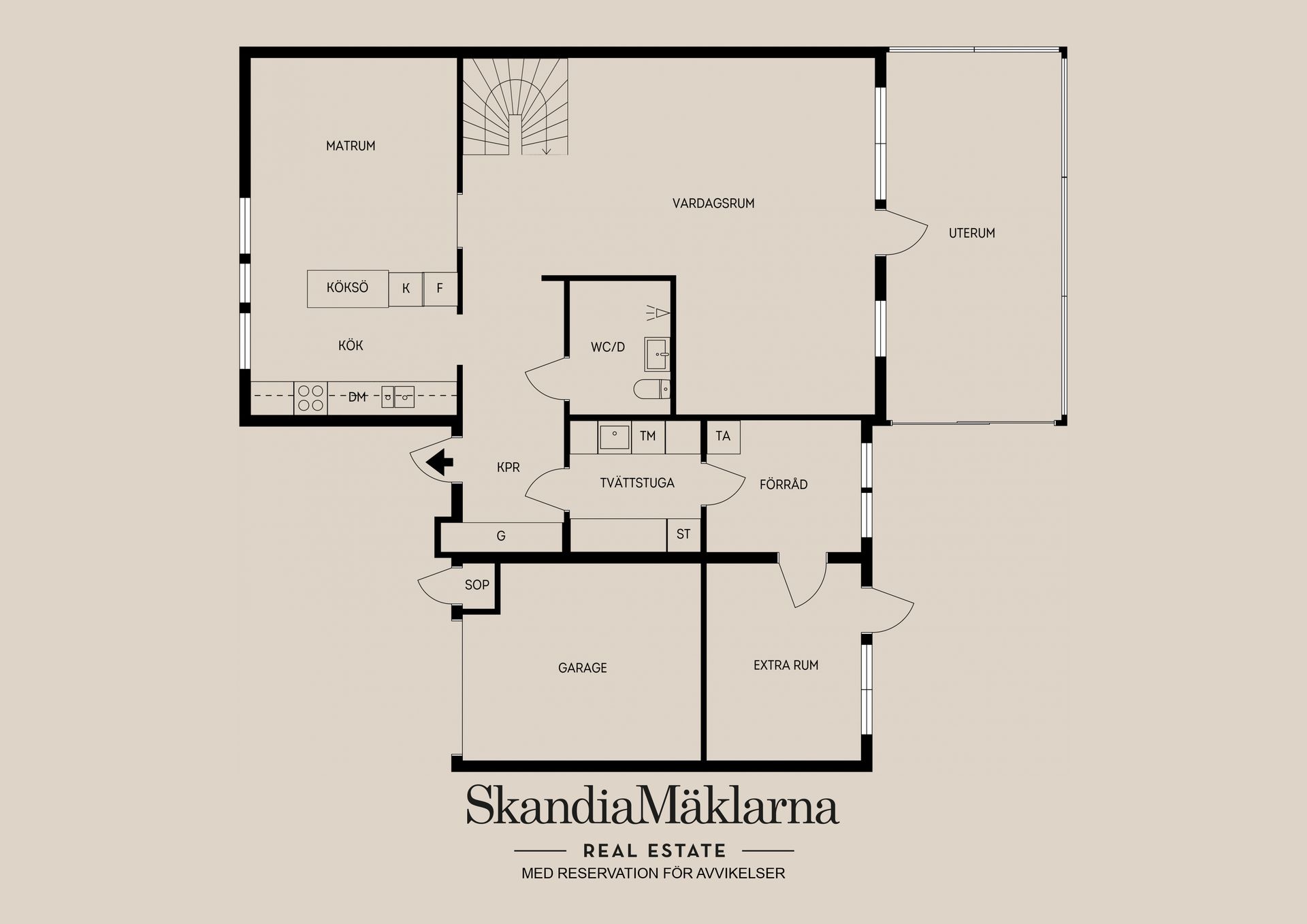 Radhus, Vintergatsvägen 3, Storvreta, Uppsala