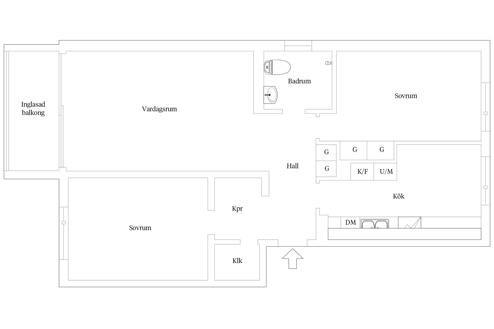 Bostadsrätt, Gässlingavägen 5C, Klosters Fälad, Lund