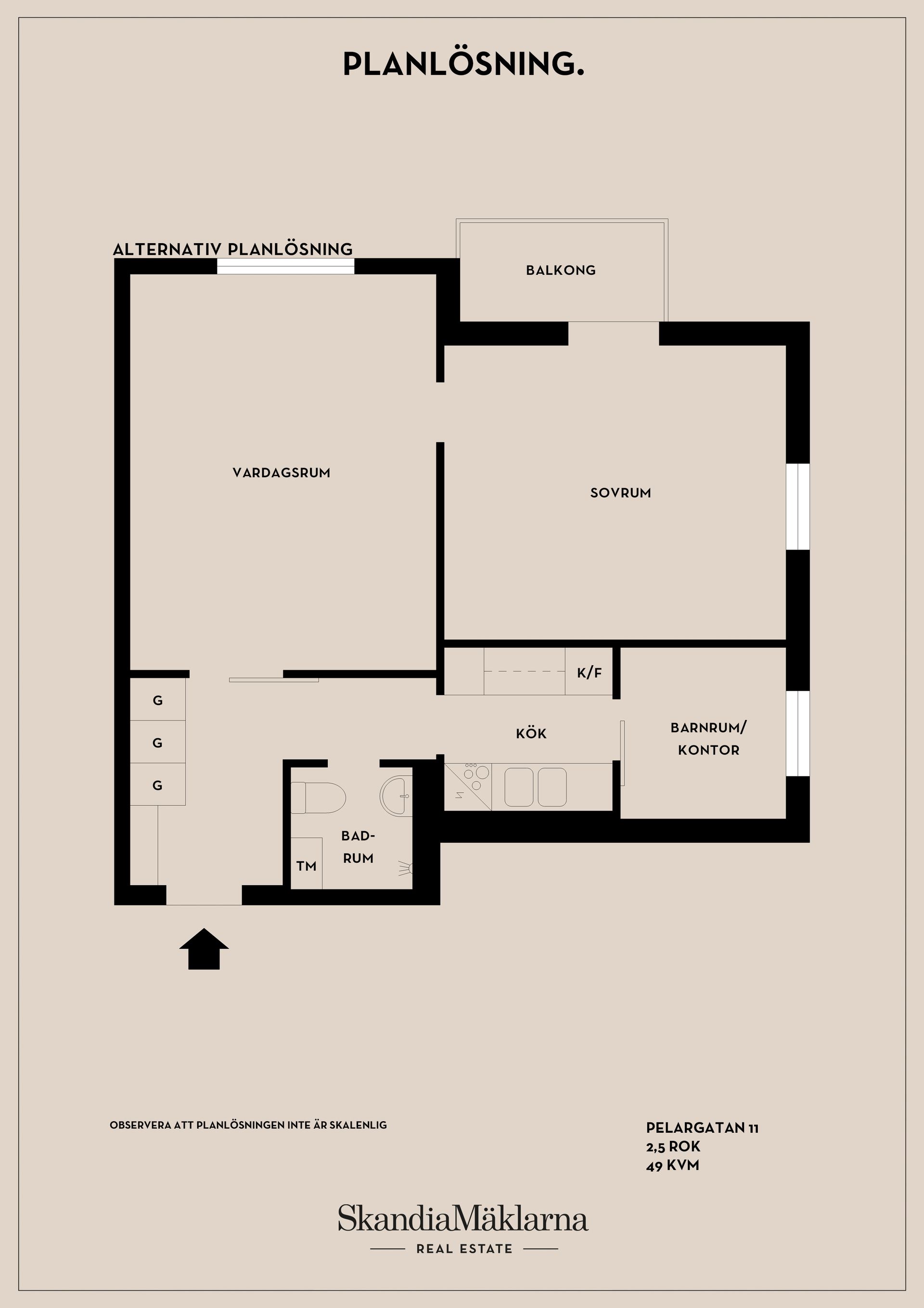 Bostadsrätt, Pelargatan 11, Globen - Skärmarbrink, Stockholm