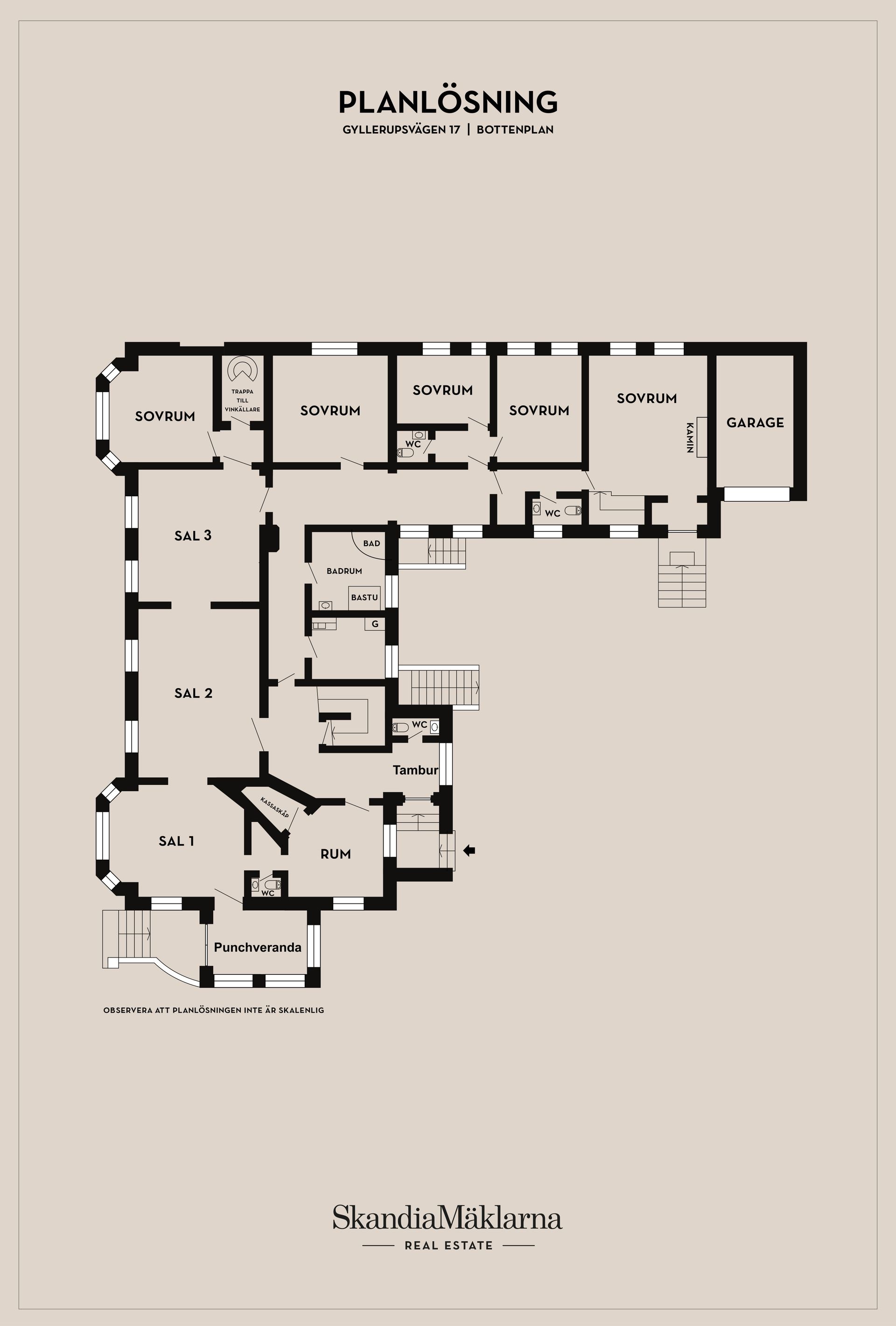 Villa, Gyllerupsvägen 17, Löderup, Ystad