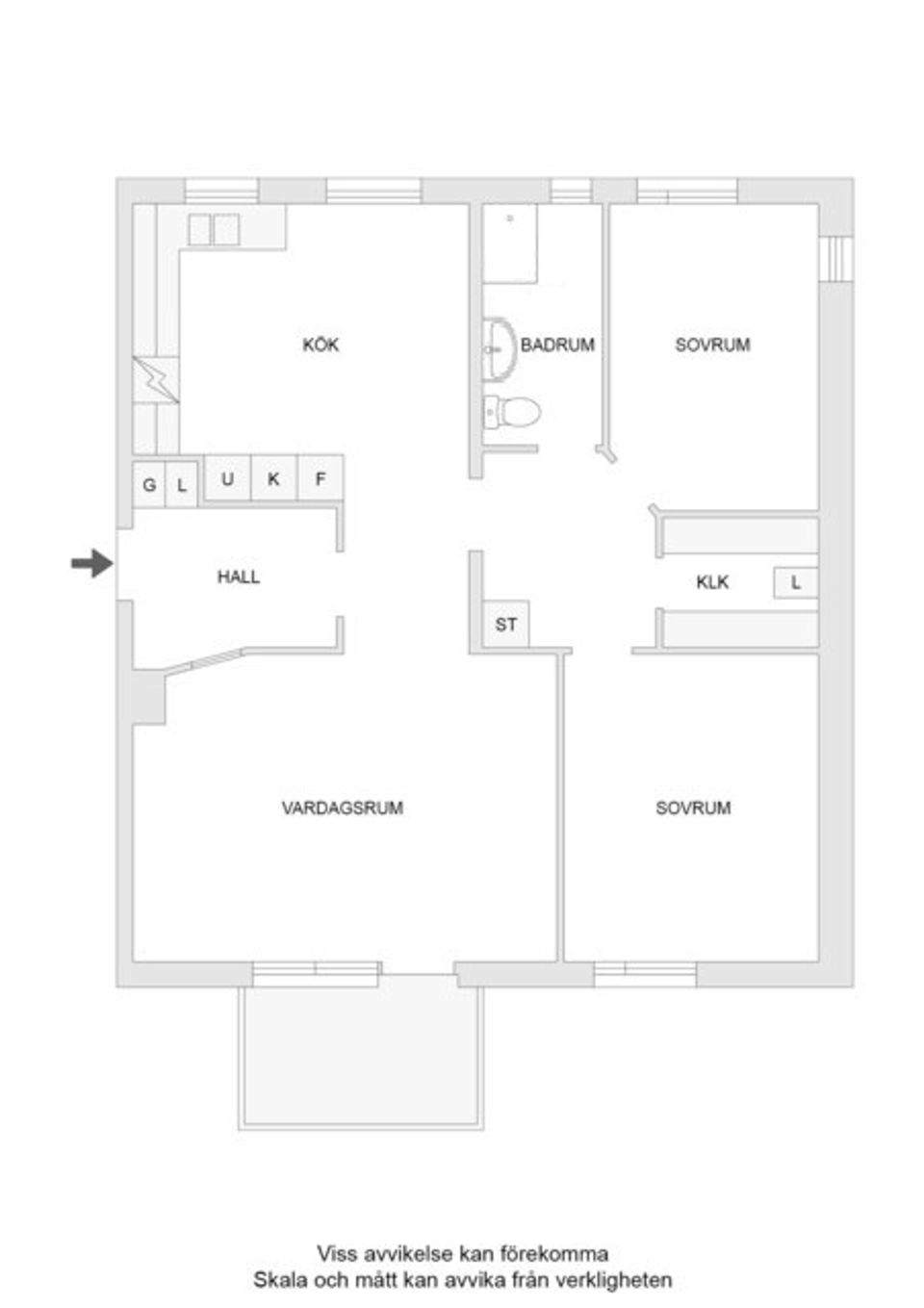 Bostadsrätt, Furirgatan 7, T1, Linköping