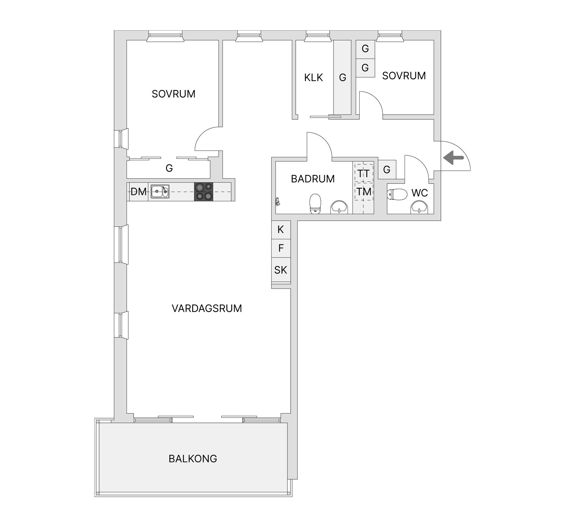 Bostadsrätt, Bergdalsgatan 29, Bergdalen, Borås