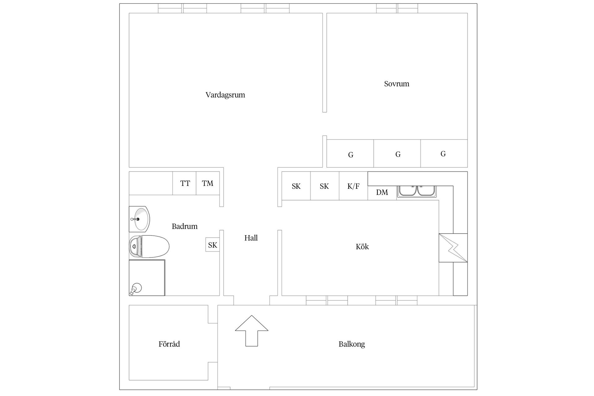 Bostadsrätt, Lovisagatan 189, Tokarp, Jönköping