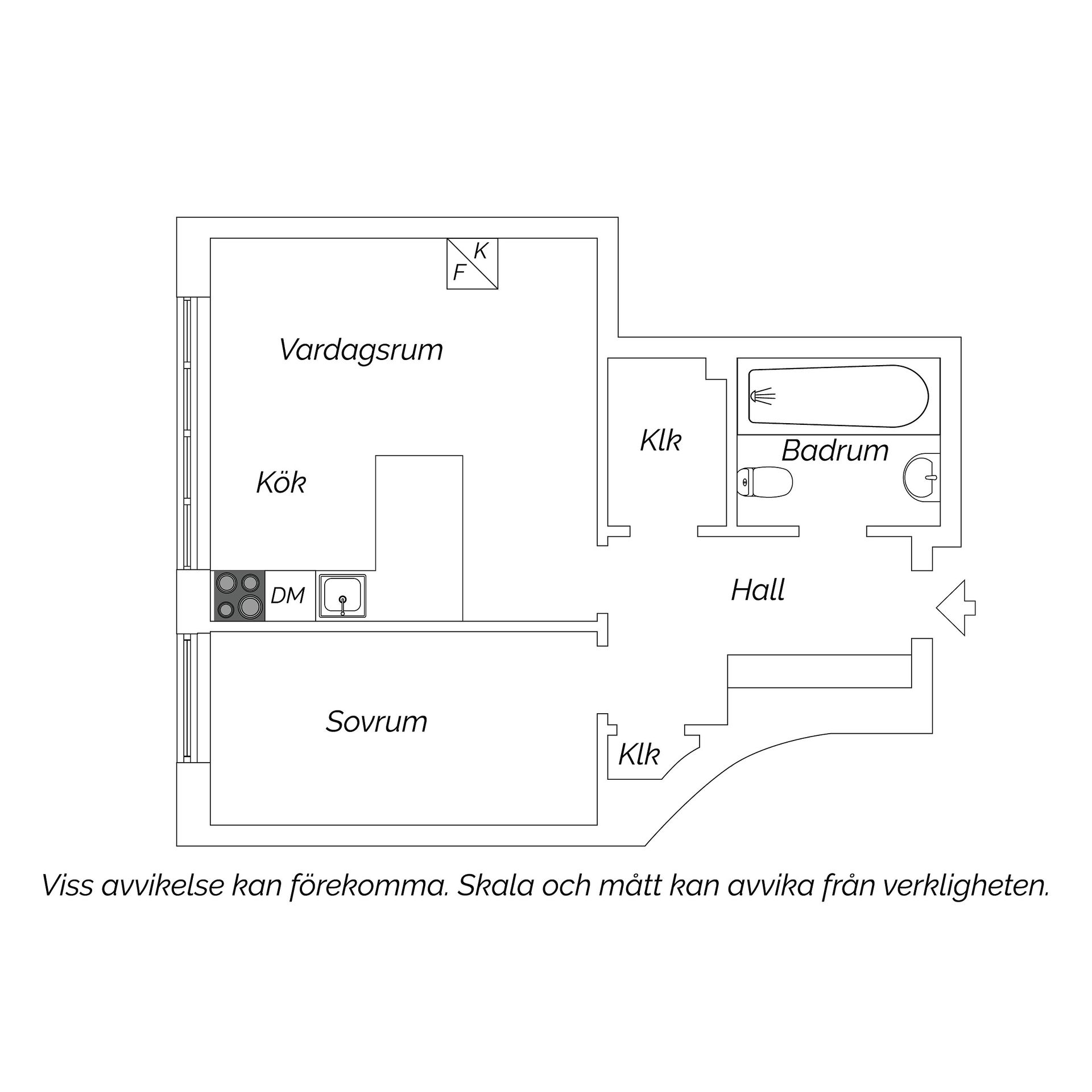 Bostadsrätt, Atterbomsvägen 58, Fredhäll, Stockholm