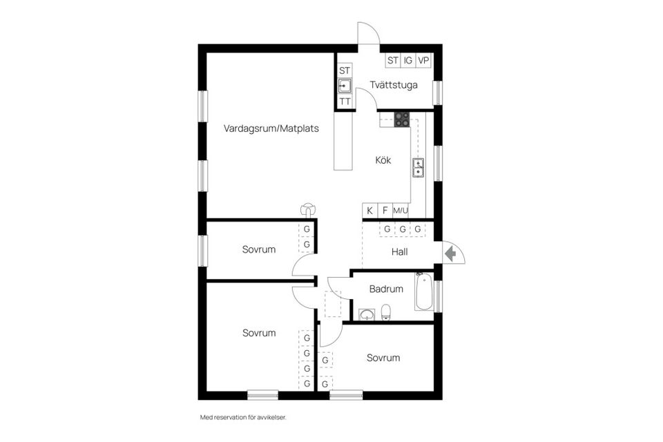 Villa, Lyckovägen 13, Torestorp, Mark