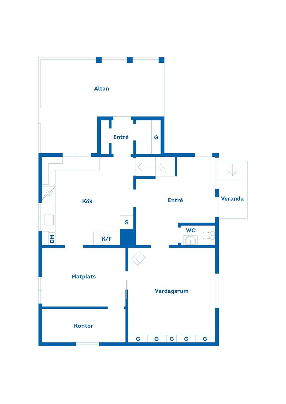 Villa, Oppeby Väsby solhem, Rimforsa, Kinda