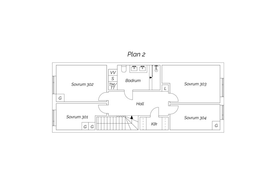 Bostadsrätt, Fruängsgatan 56B, Väster, Nyköping