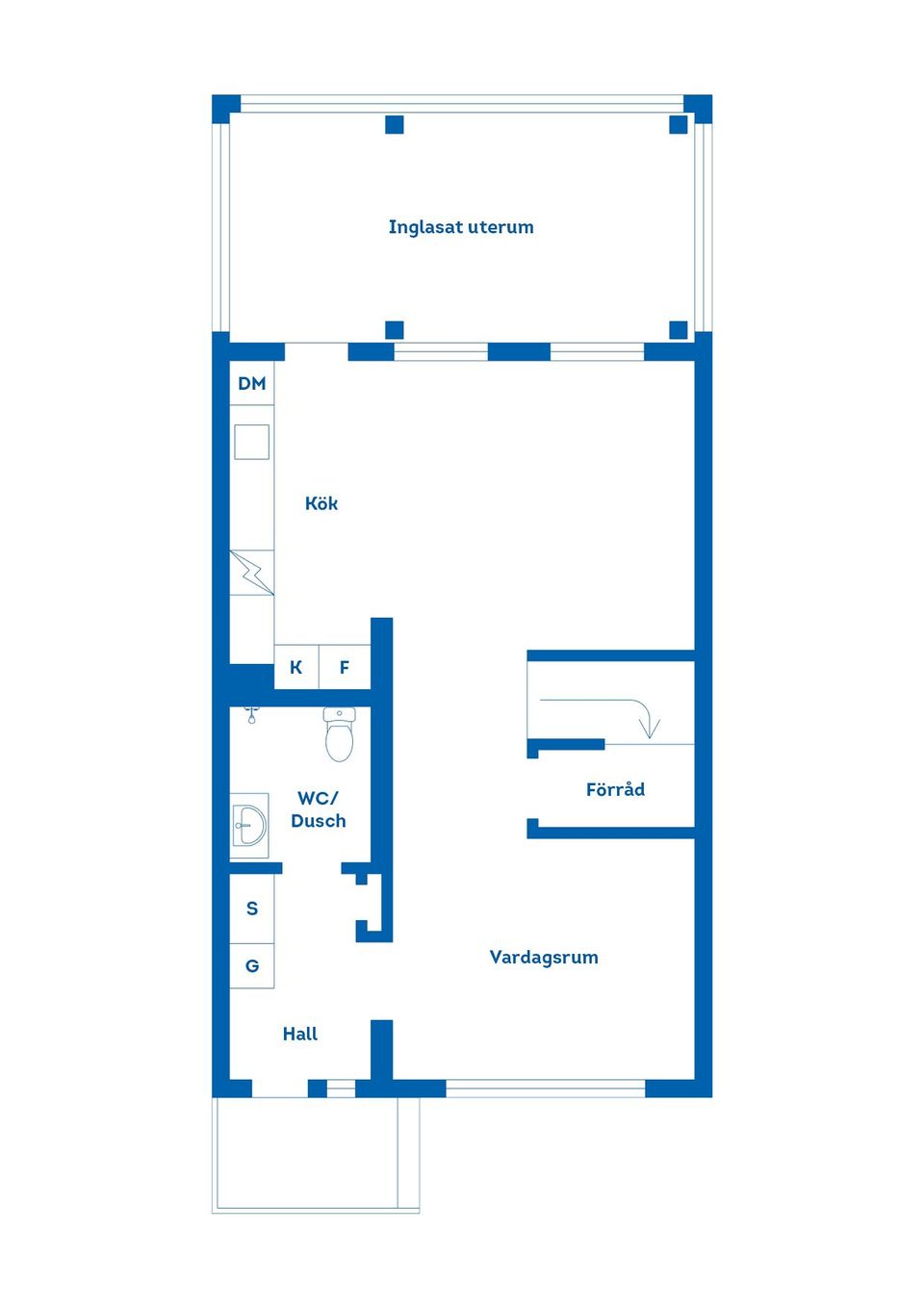 Bostadsrätt, Radhus, Jägarbacken 48A, Läggesta, Strängnäs