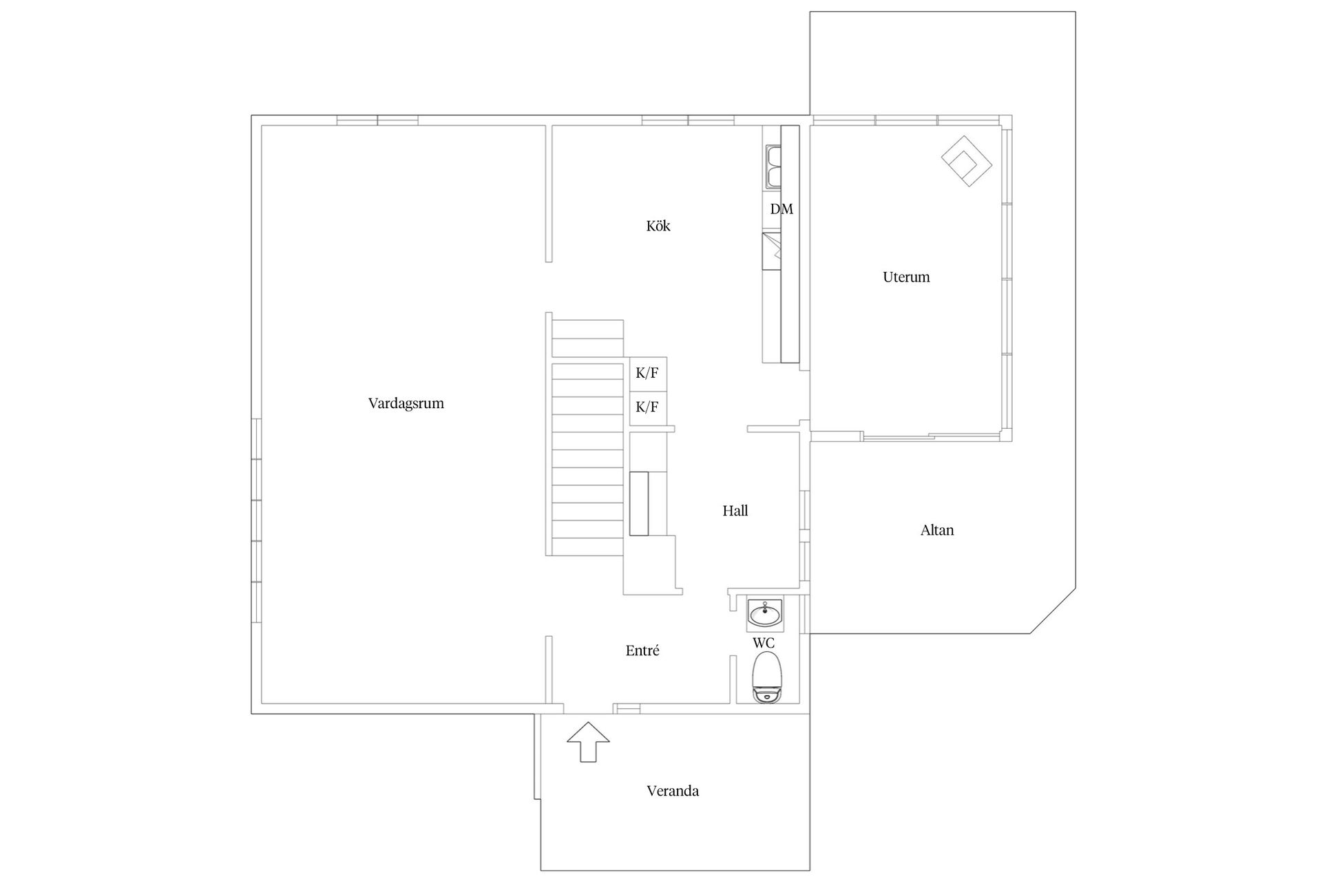 Villa, Lövängsvägen 8, Hästveda, Hässleholm