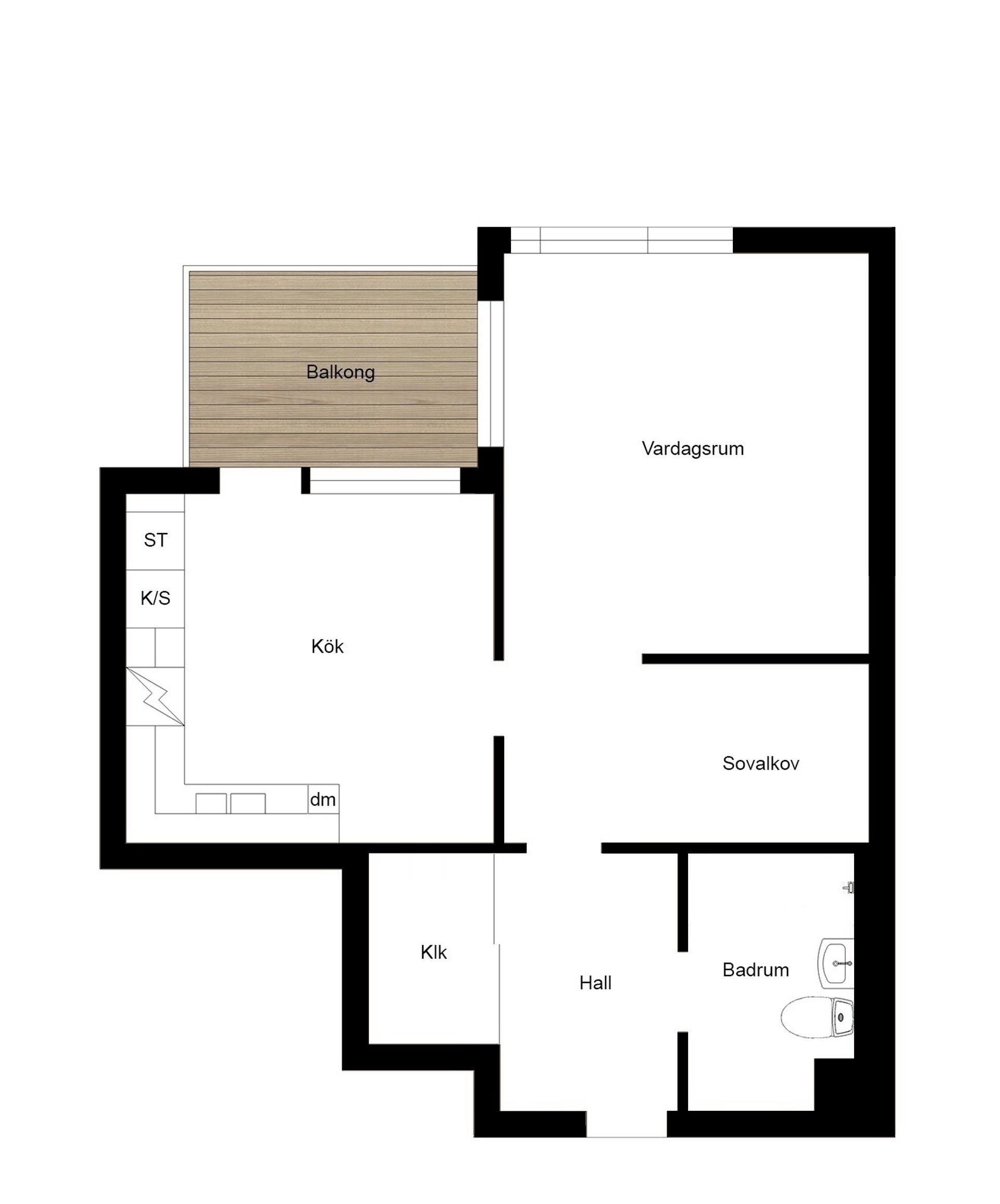 Bostadsrätt, Styrmansgatan 8, Brynäs, Gävle