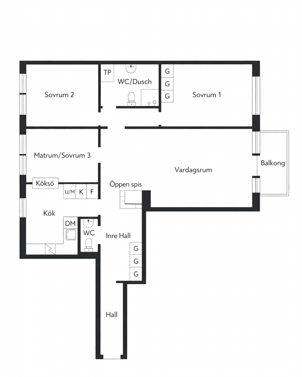 Bostadsrätt, Kålhagsgatan 2, Söder, Gävle