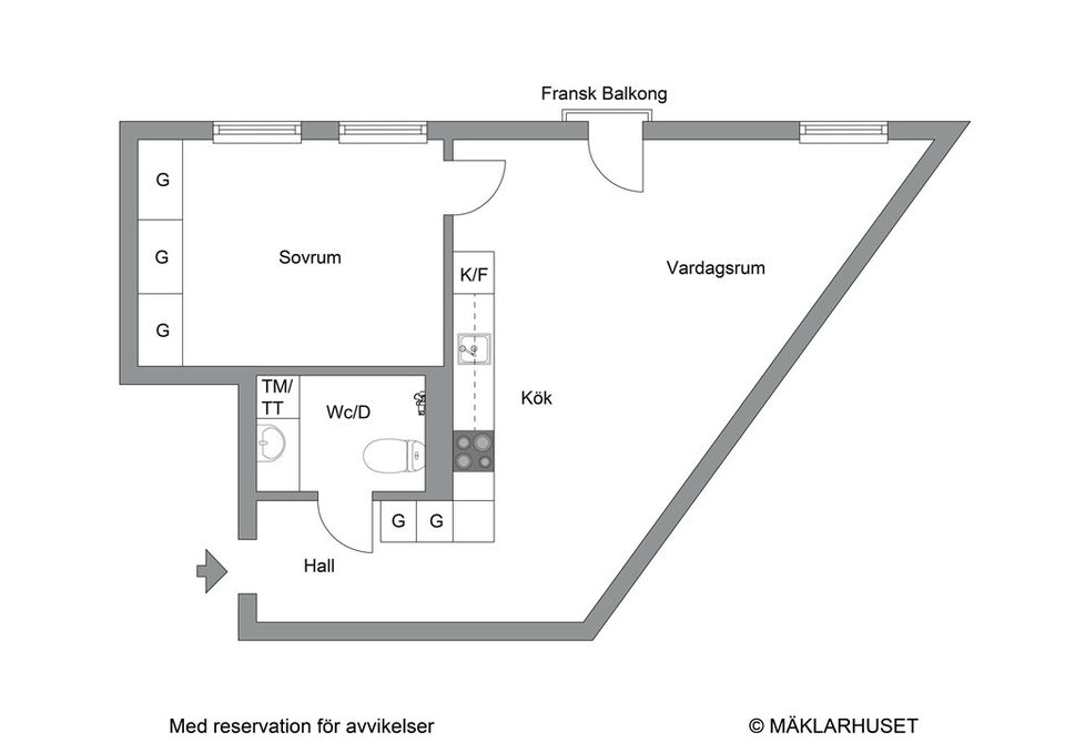 Bostadsrätt, Kratsbodavägen 50 D, Mariehäll, Stockholm