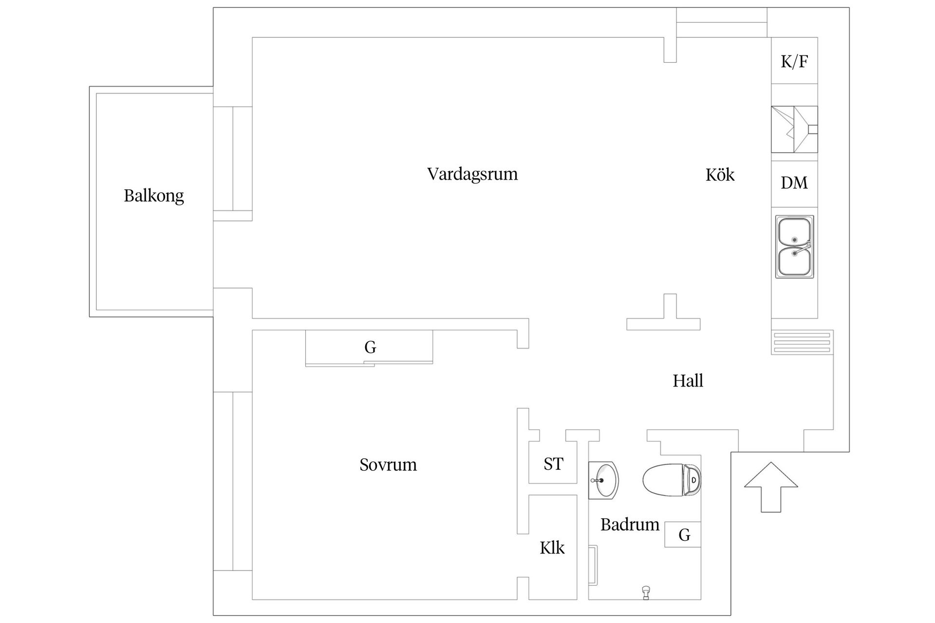Bostadsrätt, Timotejgatan 3, Södermalm, Stockholm