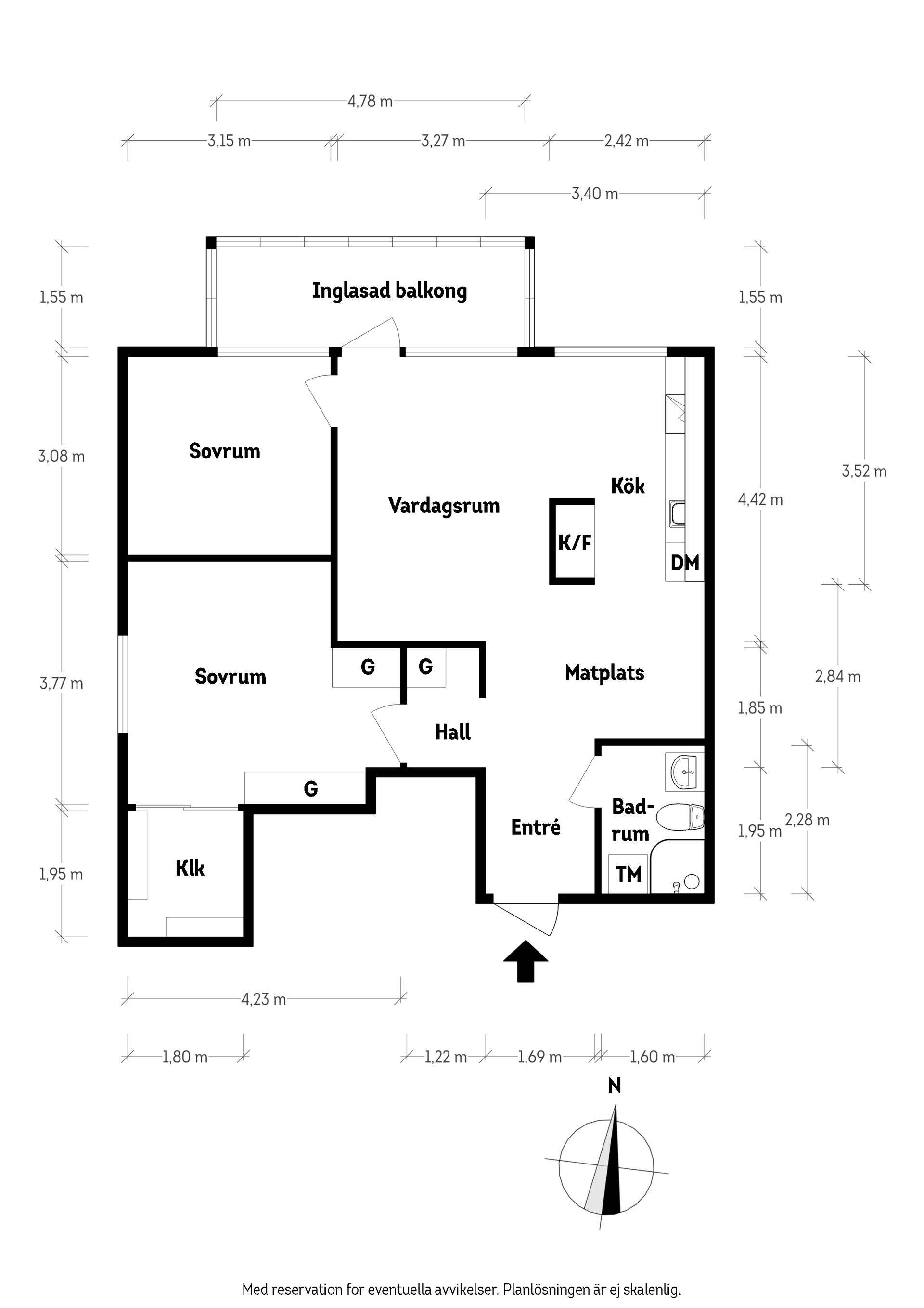 Bostadsrätt, Gräddgatan 7, Kallebäck, Göteborg