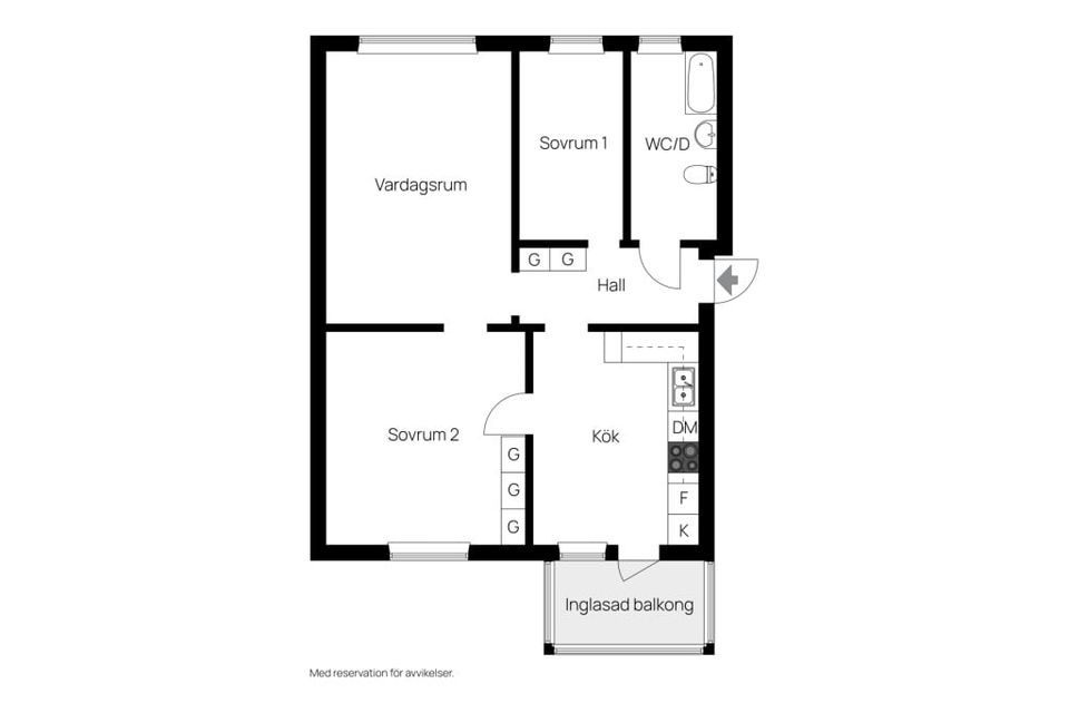 Bostadsrätt, Sveaborgsgatan 5, Akalla, Stockholm