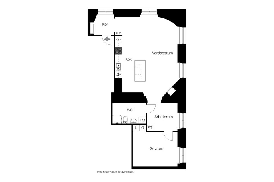 Bostadsrätt, S:t Hansgatan 25A, Visby innerstad, Gotland