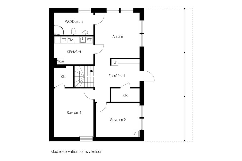 Villa, Hackåsvägen 44, Hackås, Berg