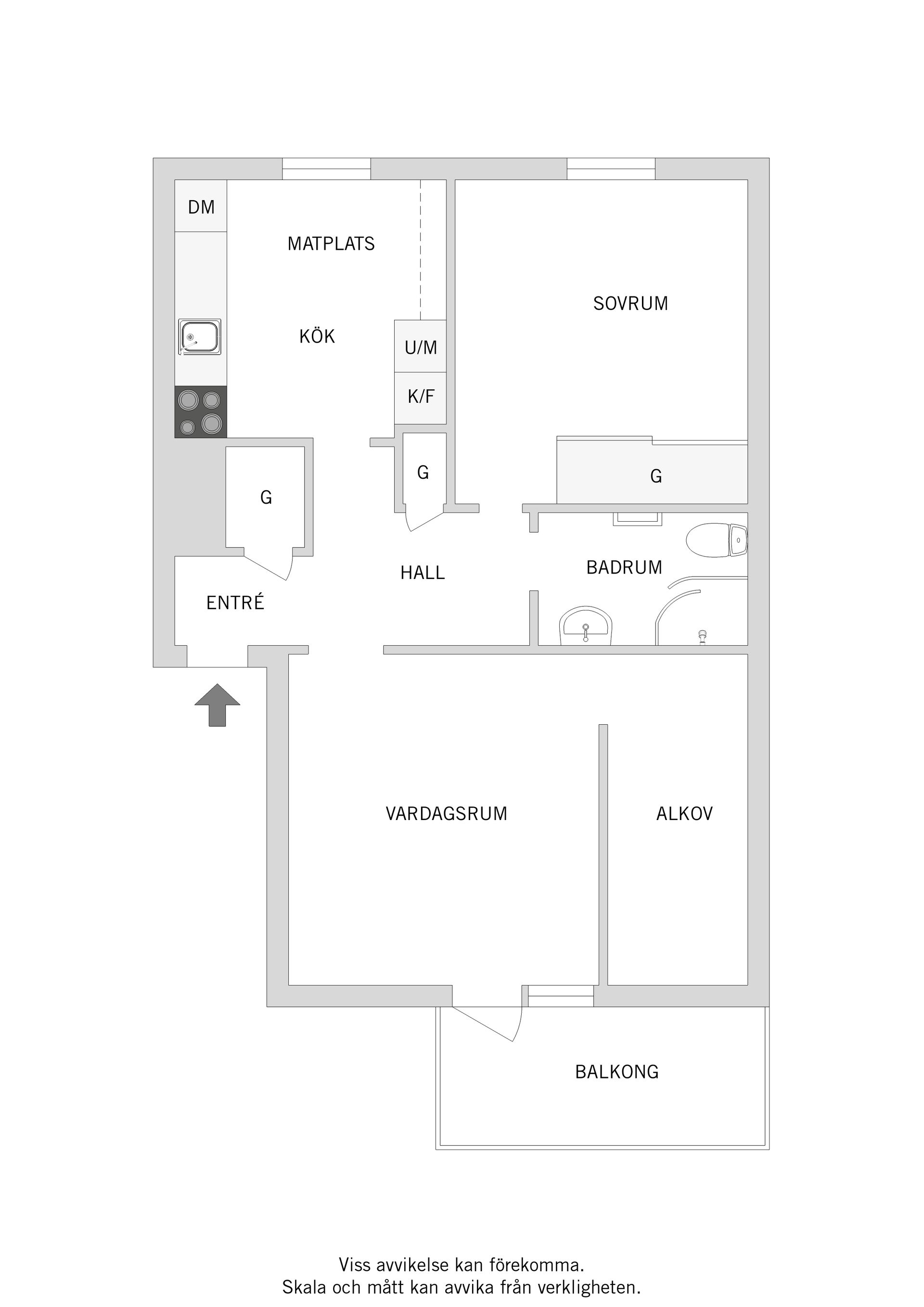 Bostadsrätt, Rådmansgatan 52, Centrum, Kungälv