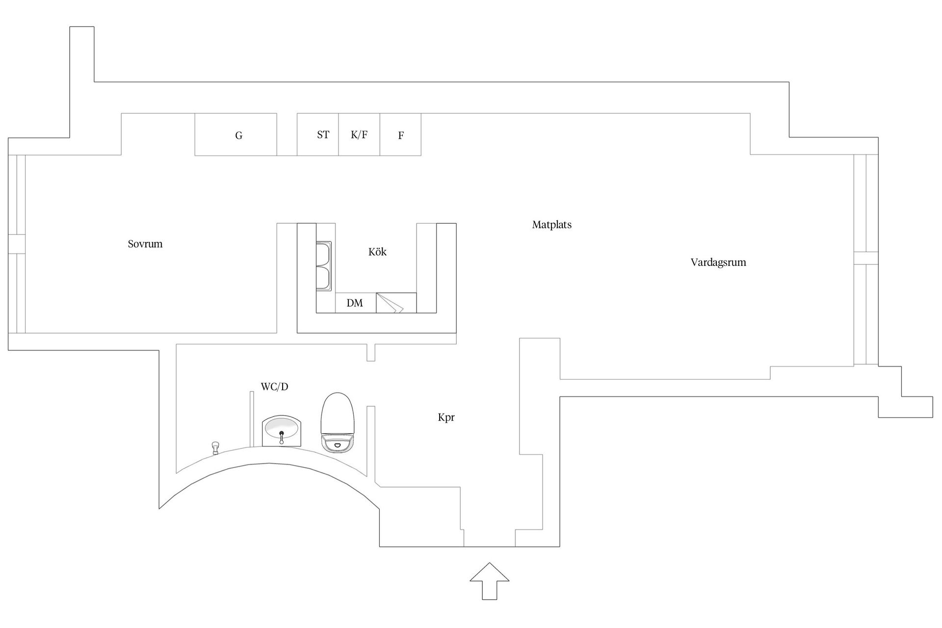 Bostadsrätt, Drottninggatan 69, Norr, Helsingborg