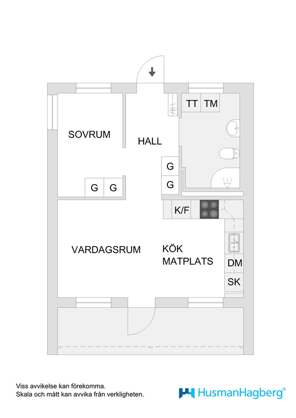 Bostadsrätt, Sjöråvägen 6C, Tomtebo, Umeå