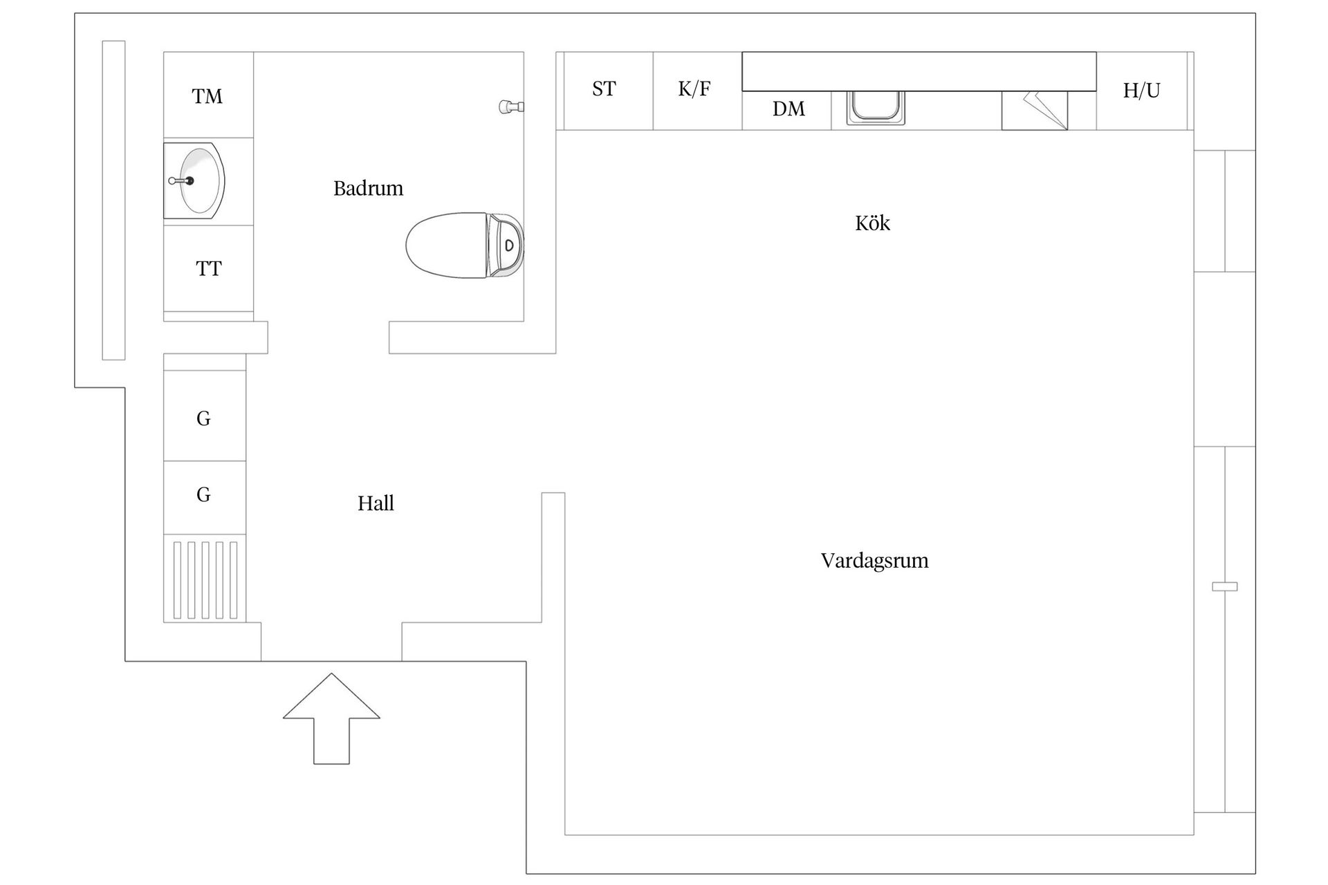 Bostadsrätt, Knopvägen 1B, Eslöv - Centralt, Eslöv