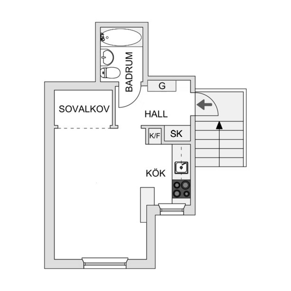 Bostadsrätt, Lindormsgatan 25, Sjöbo, Borås