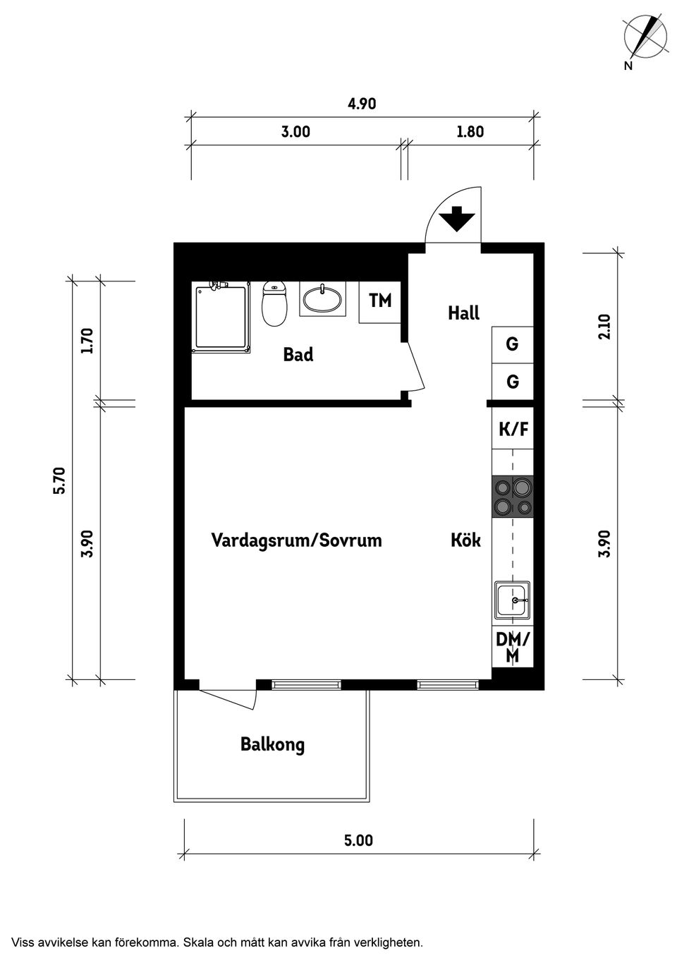 Bostadsrätt, Famngatan 8, Flatås, Göteborg