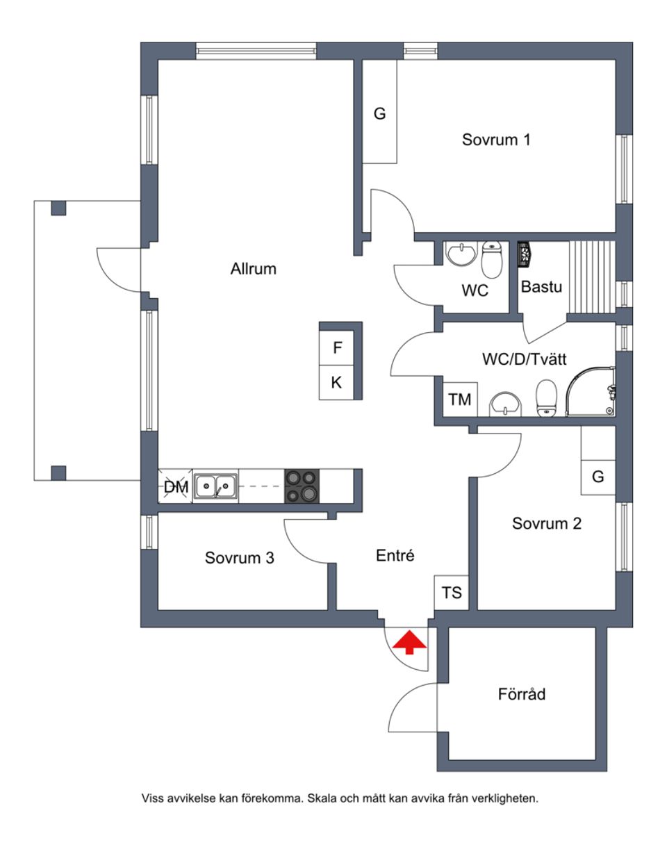 Bostadsrätt, Salmons väg 4A, Härjedalen