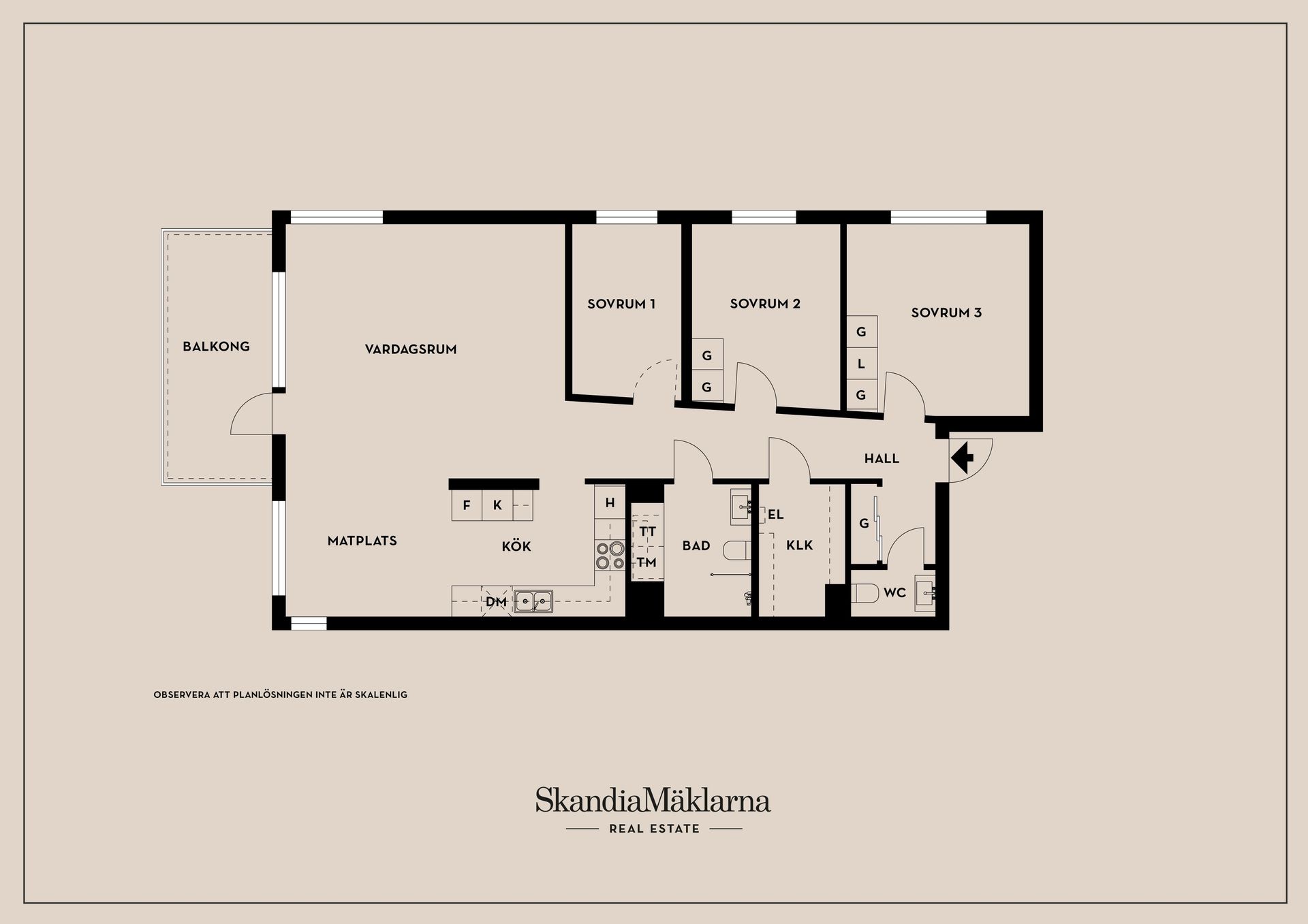 Bostadsrätt, Anton Johanssons väg 6, våning 4, Bolinder Strand, Järfälla