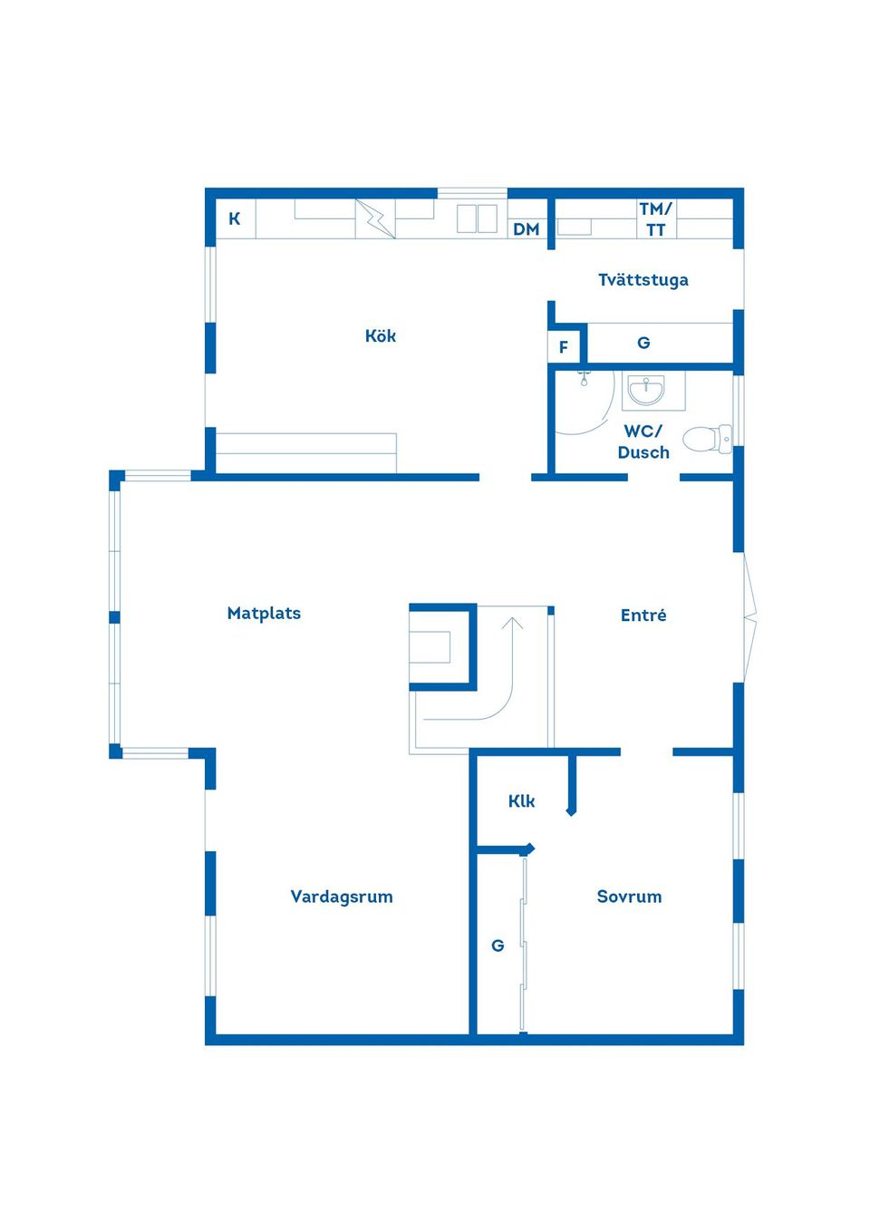 Villa, Dammgatan 2, Centralt, Oskarshamn